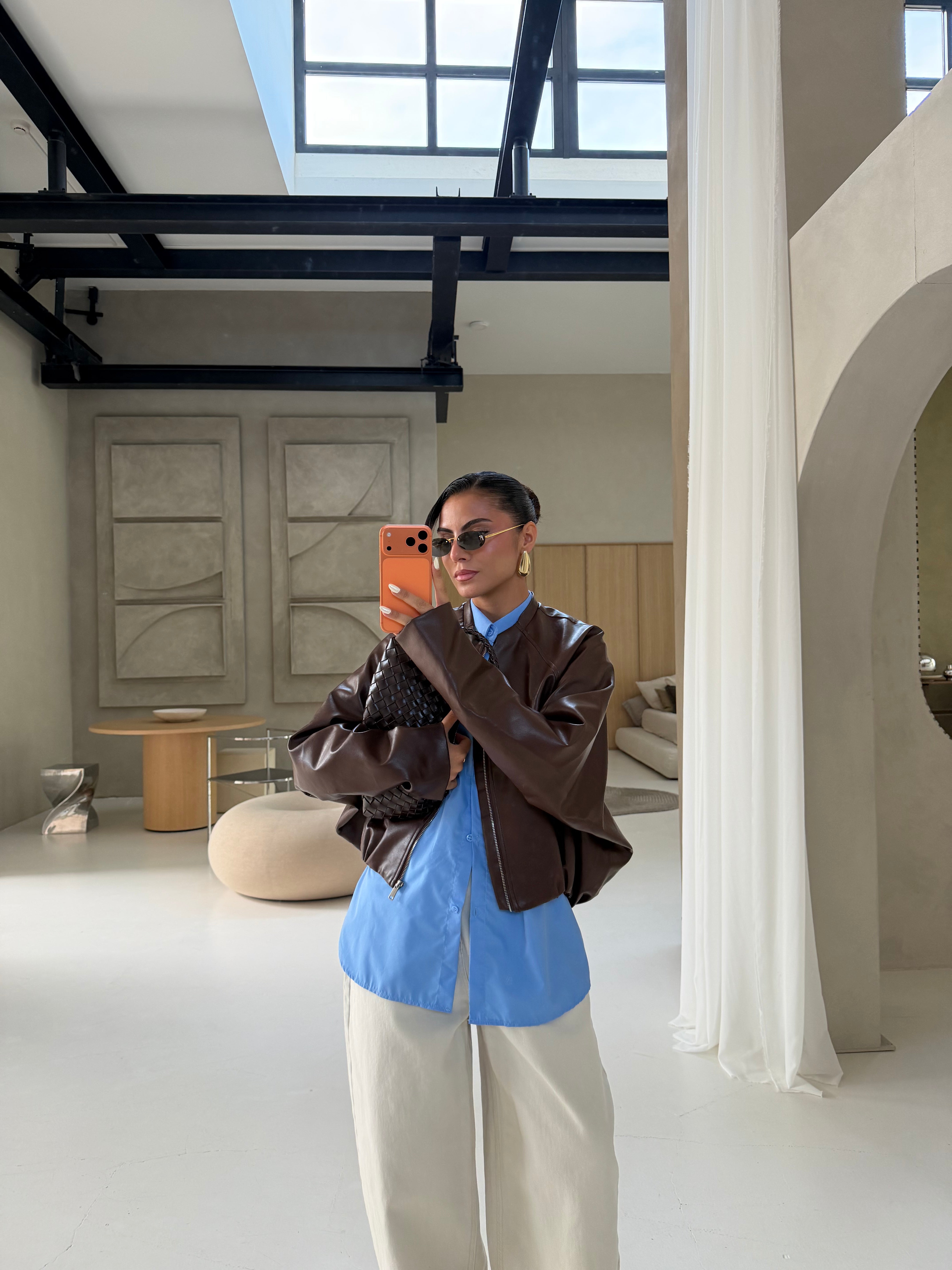 Veste MARTA marron (HM-864)