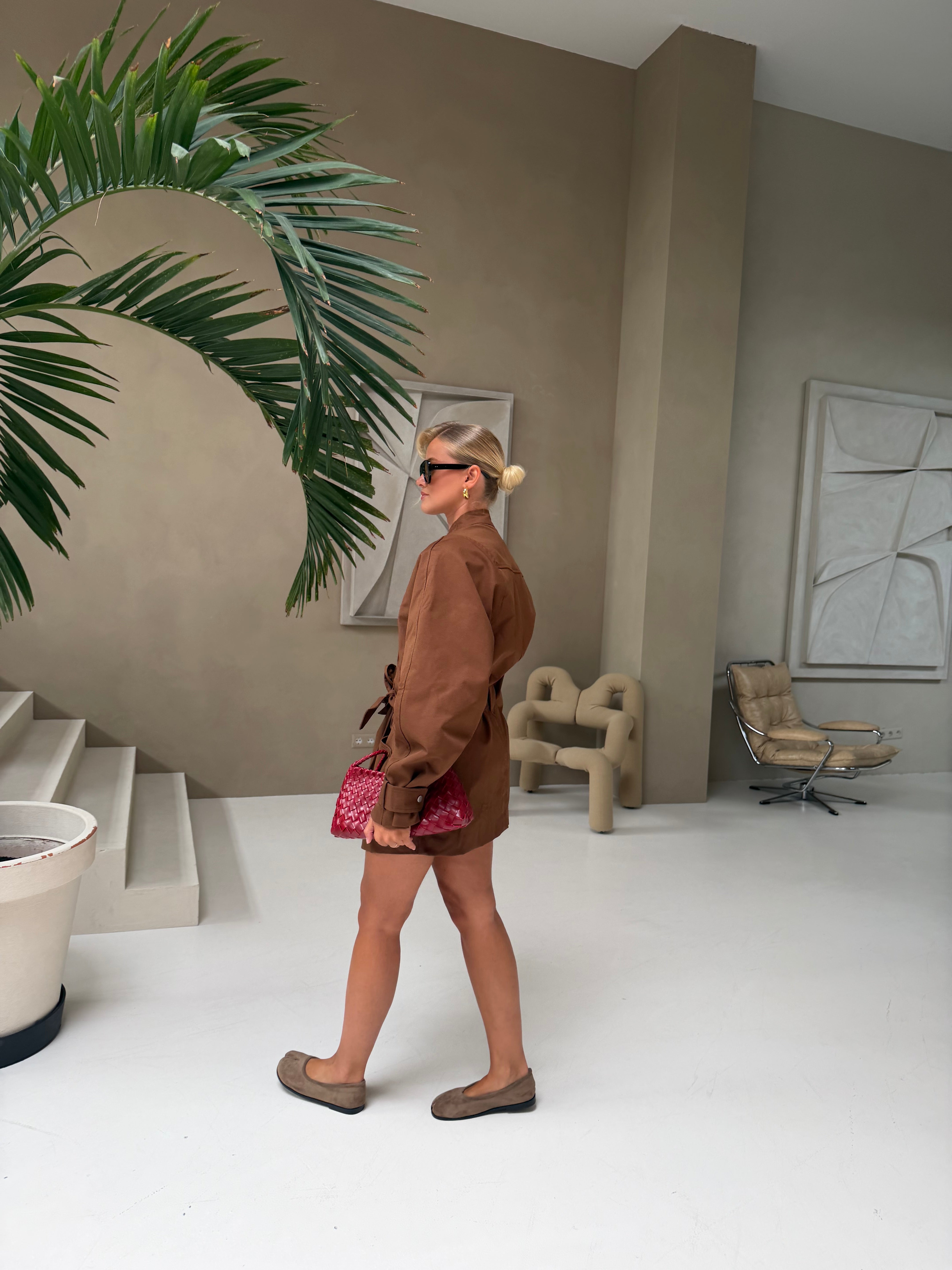 Parka BESTI camel