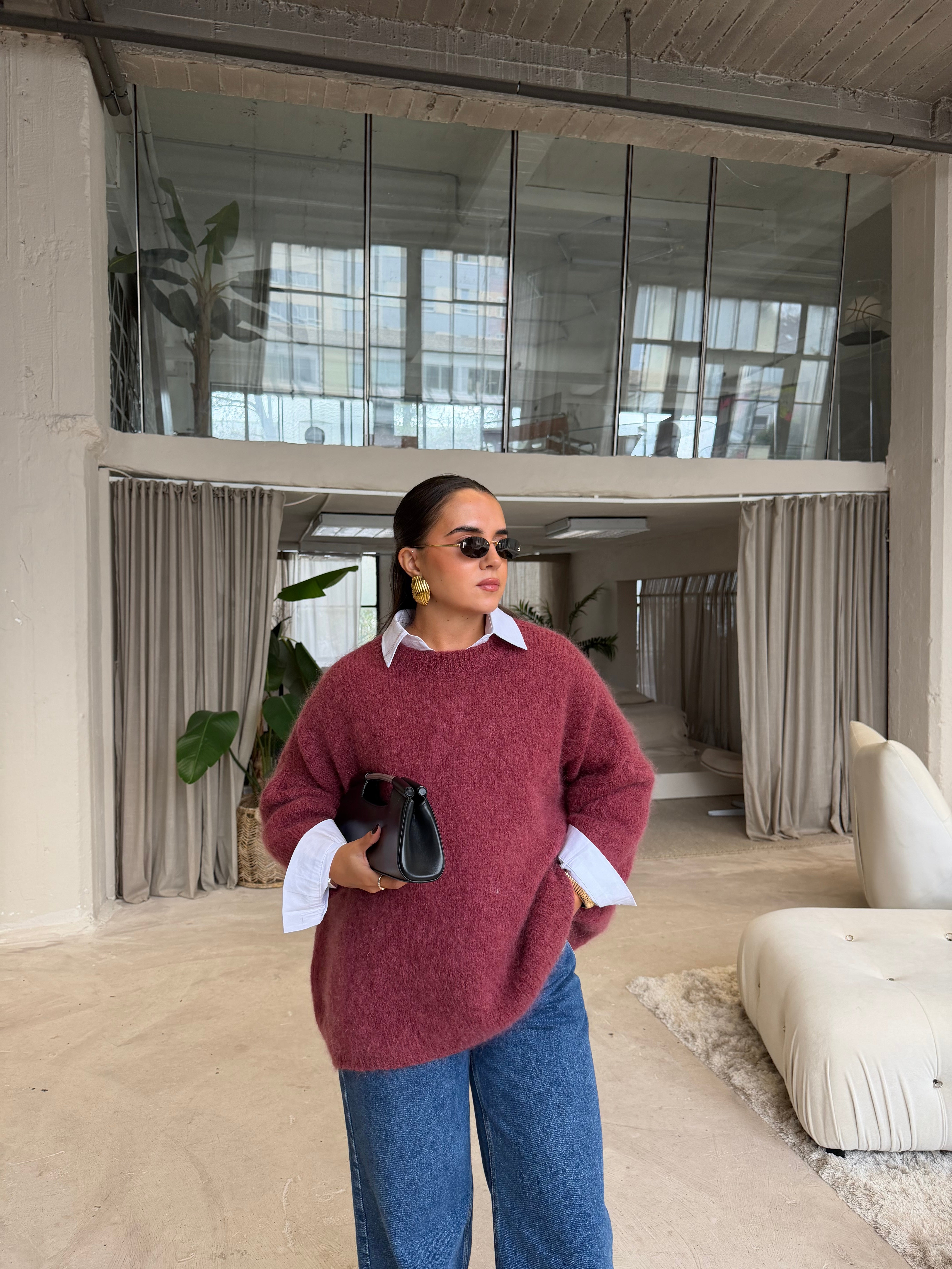 Pull MAYA Bordeaux (24010)