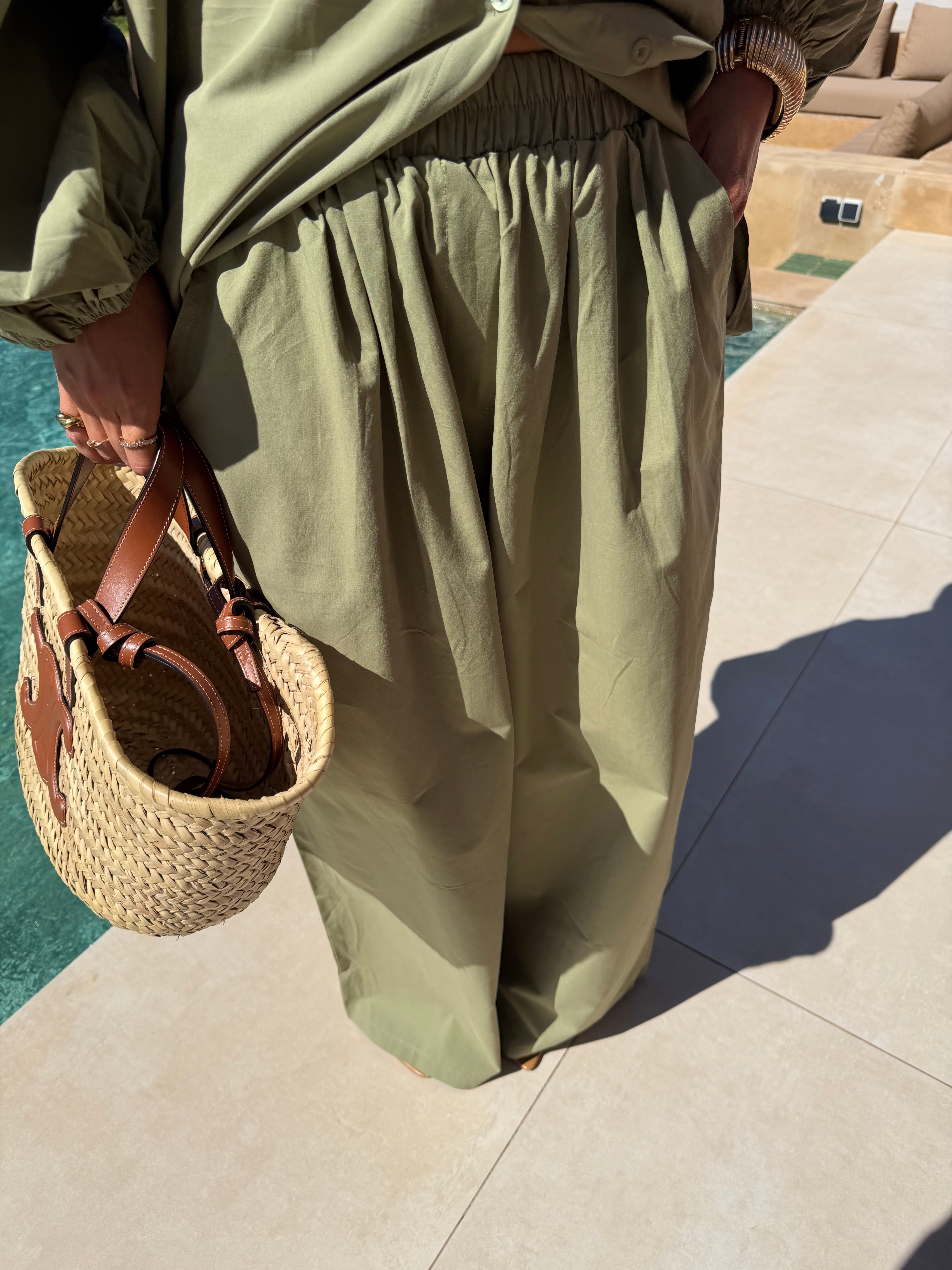 Pantalon ELISE kaki
