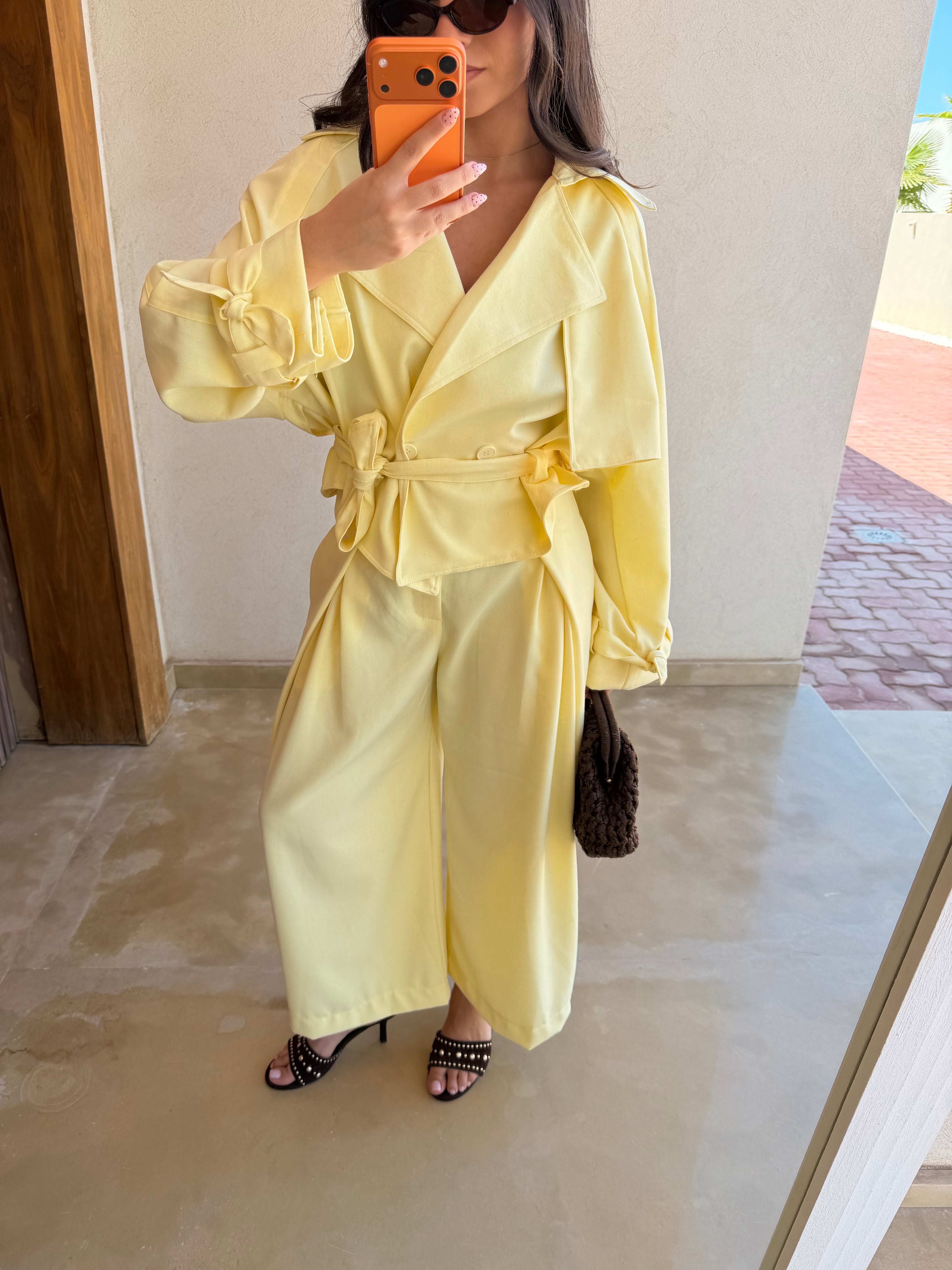 Ensemble BLUE jaune