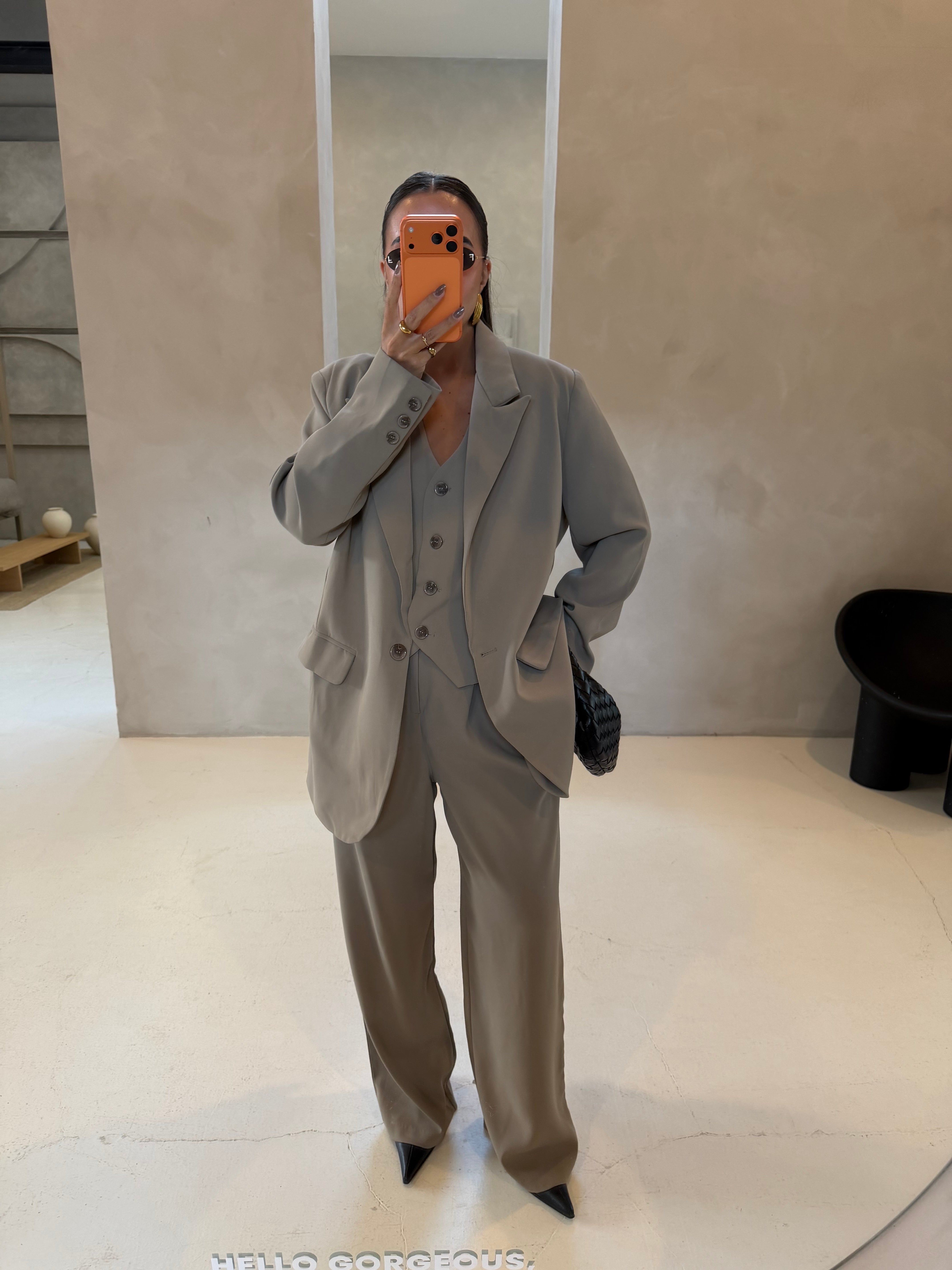 Ensemble 3 pièces MELANA taupe (EC1632)