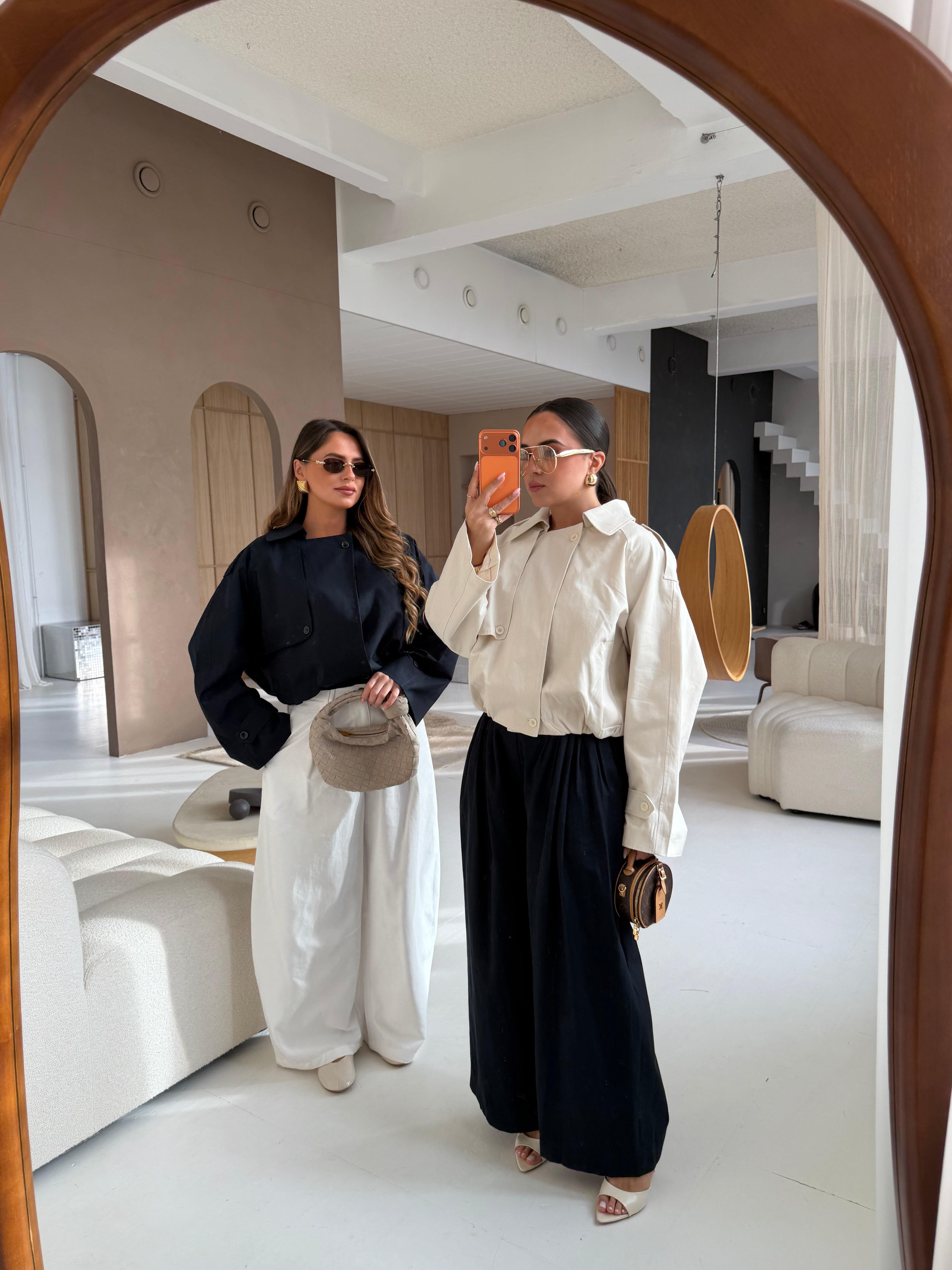 Trench PAULINE crème (SC357)