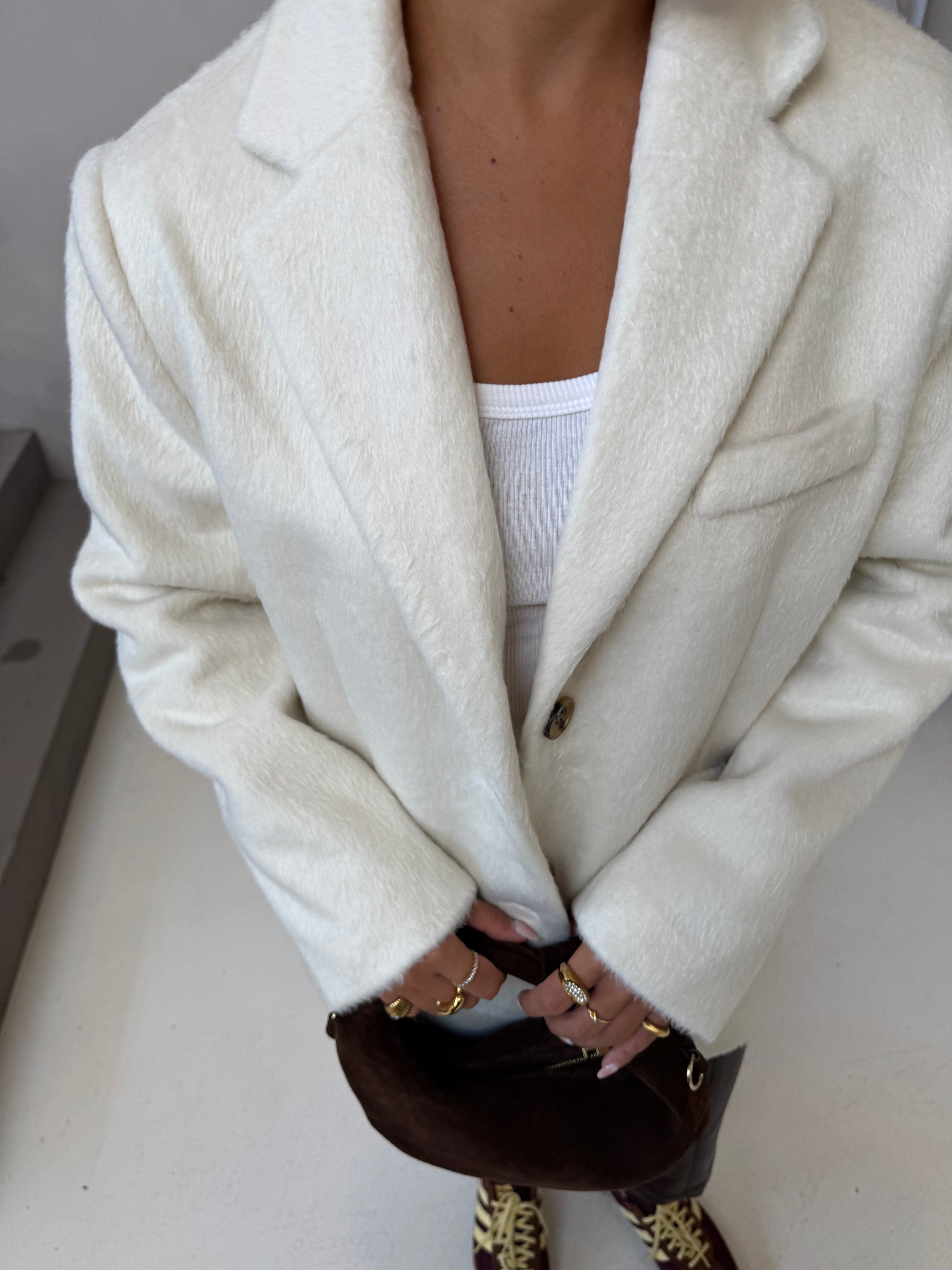 Blazer SALOME épais blanc (W2321)