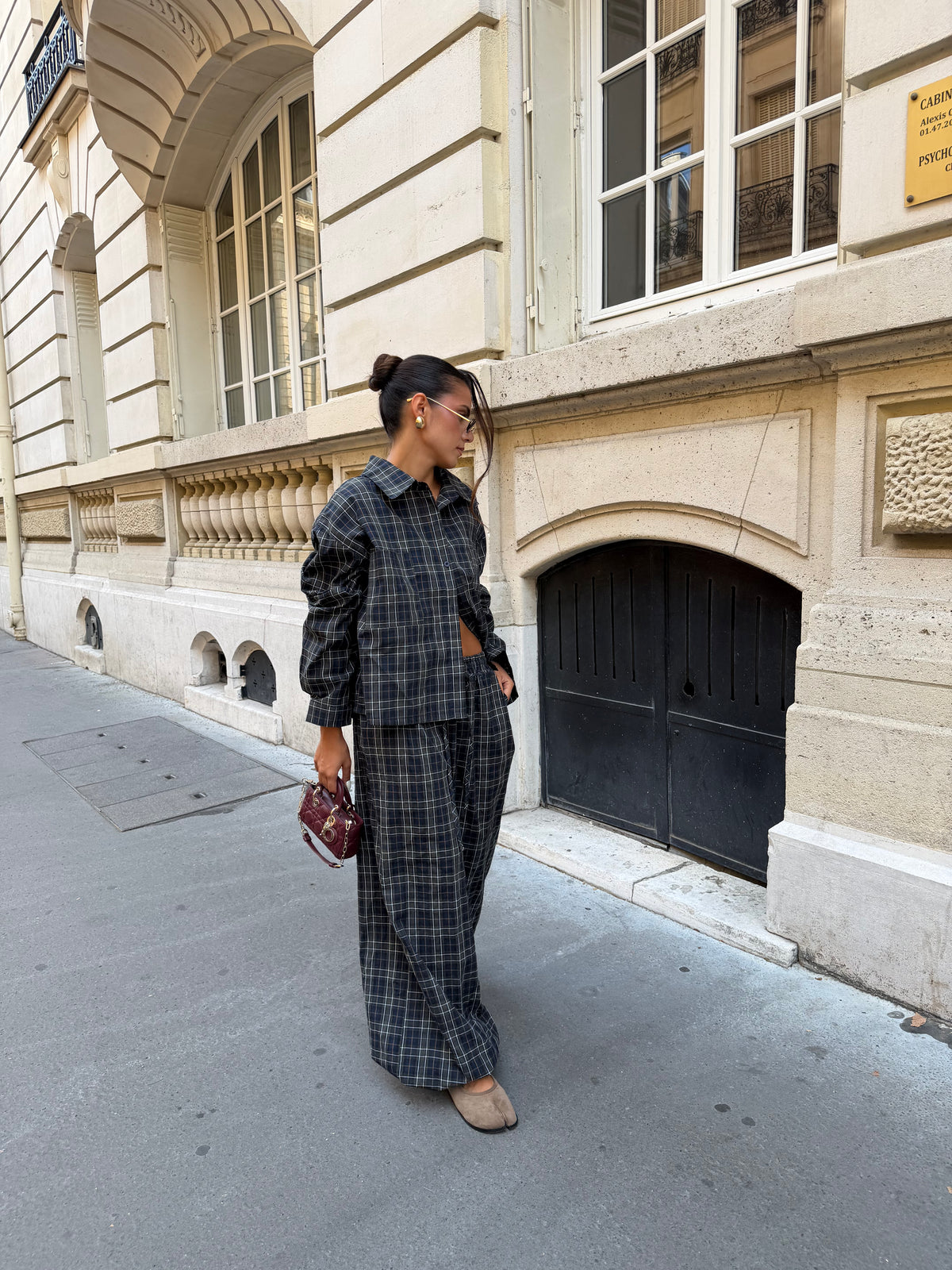 Chemise ZIM carreau bleu