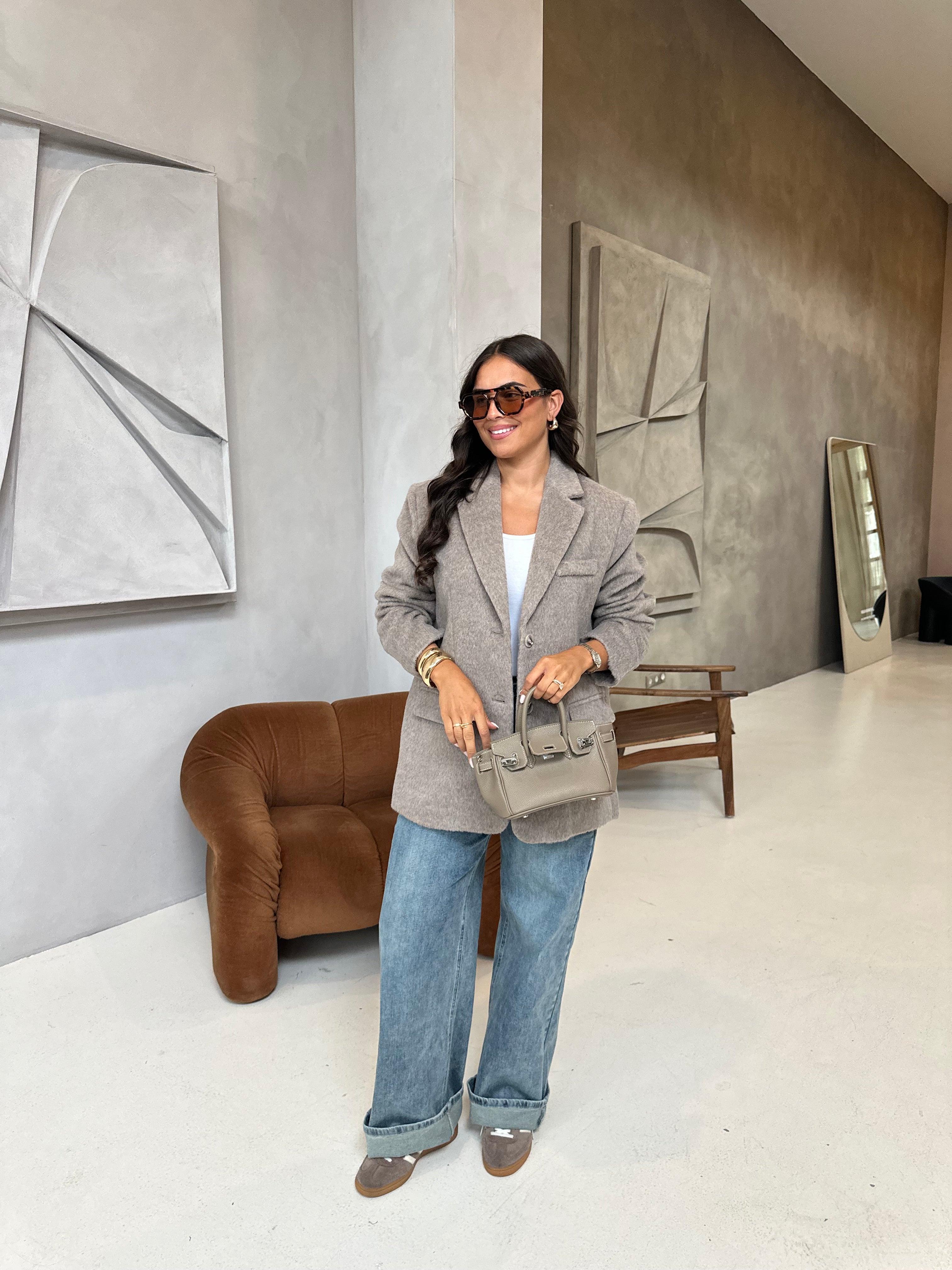 Blazer SALOME épais beige (W2321)