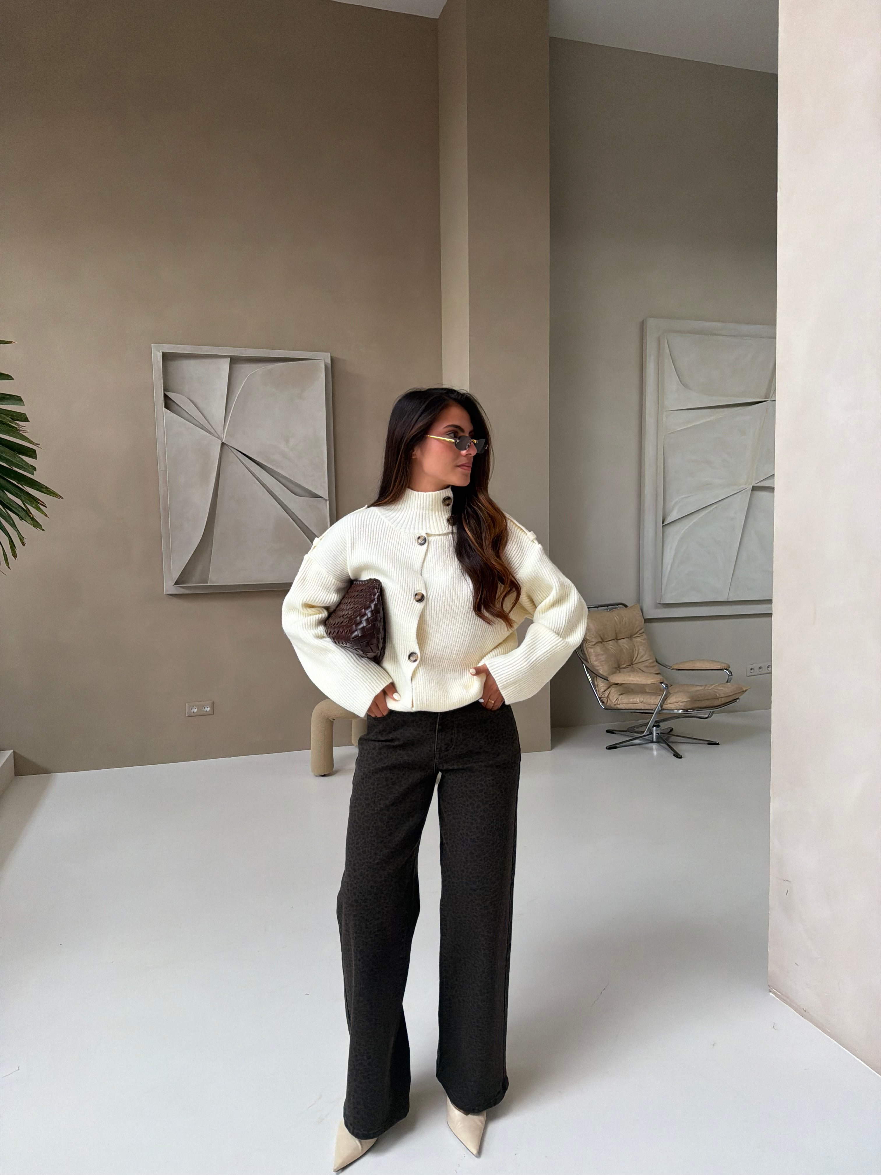 Gilet COLINE crème (B2005)