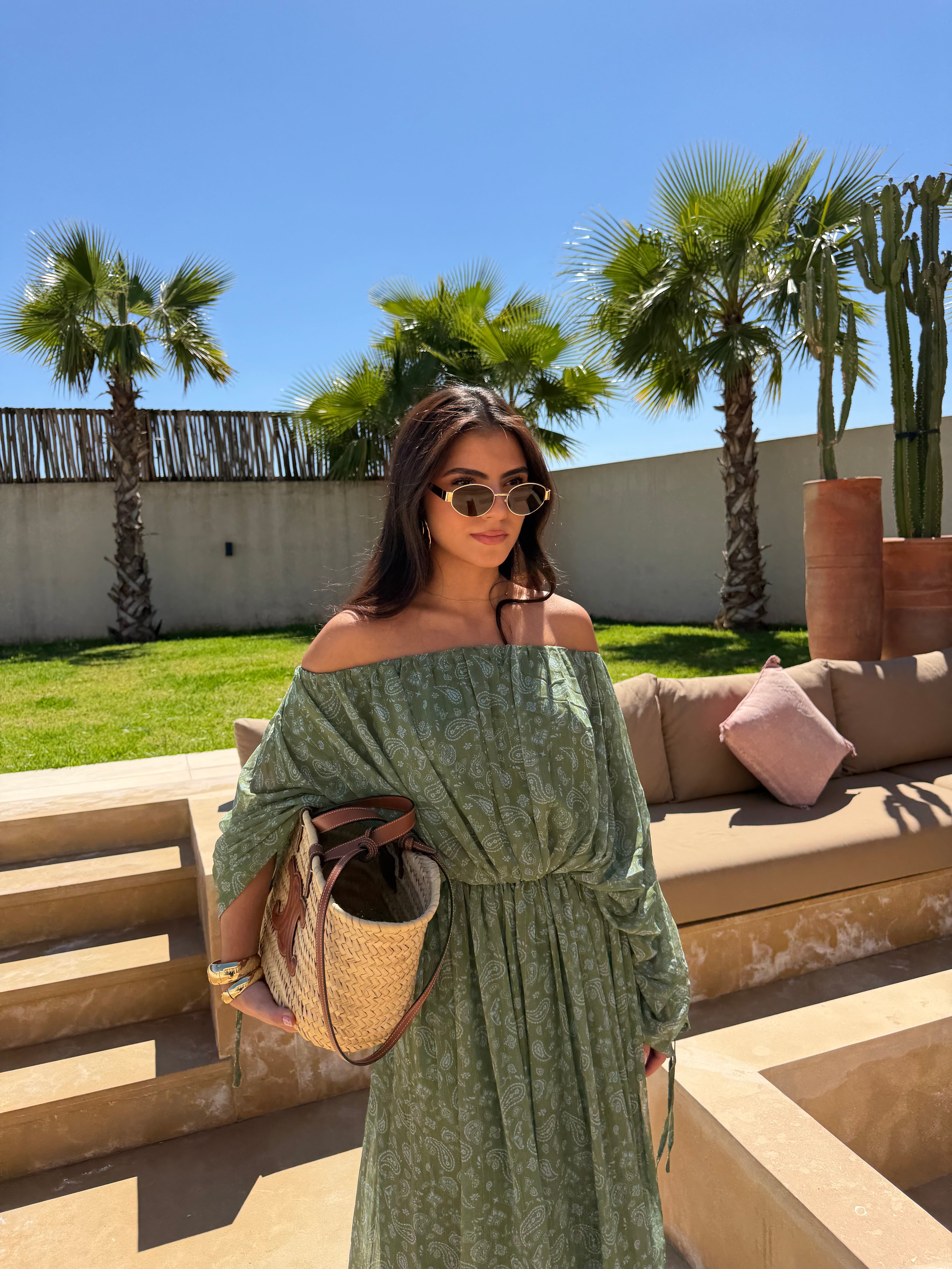 Robe SHAKIRA verte