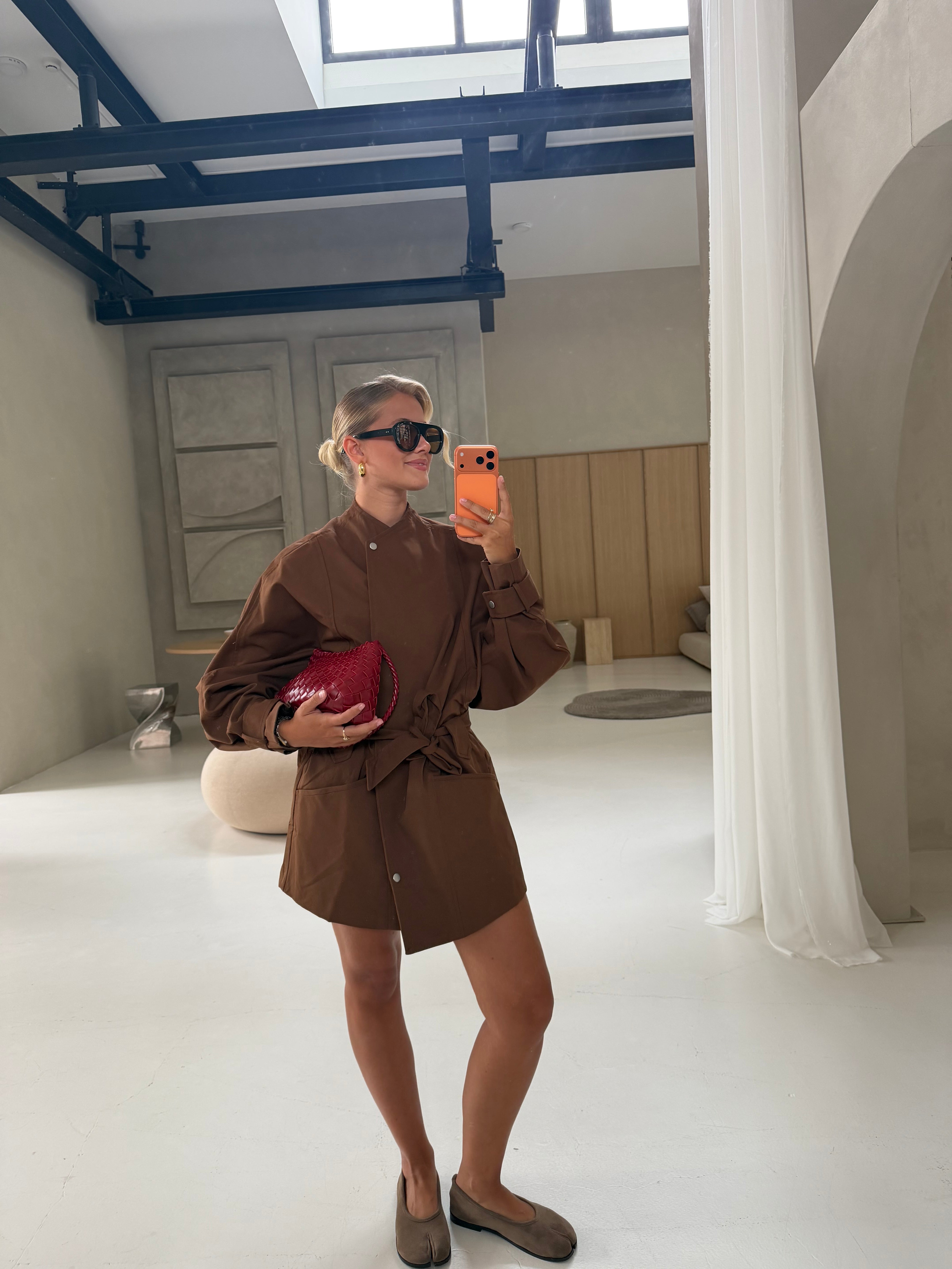 Parka BESTI camel