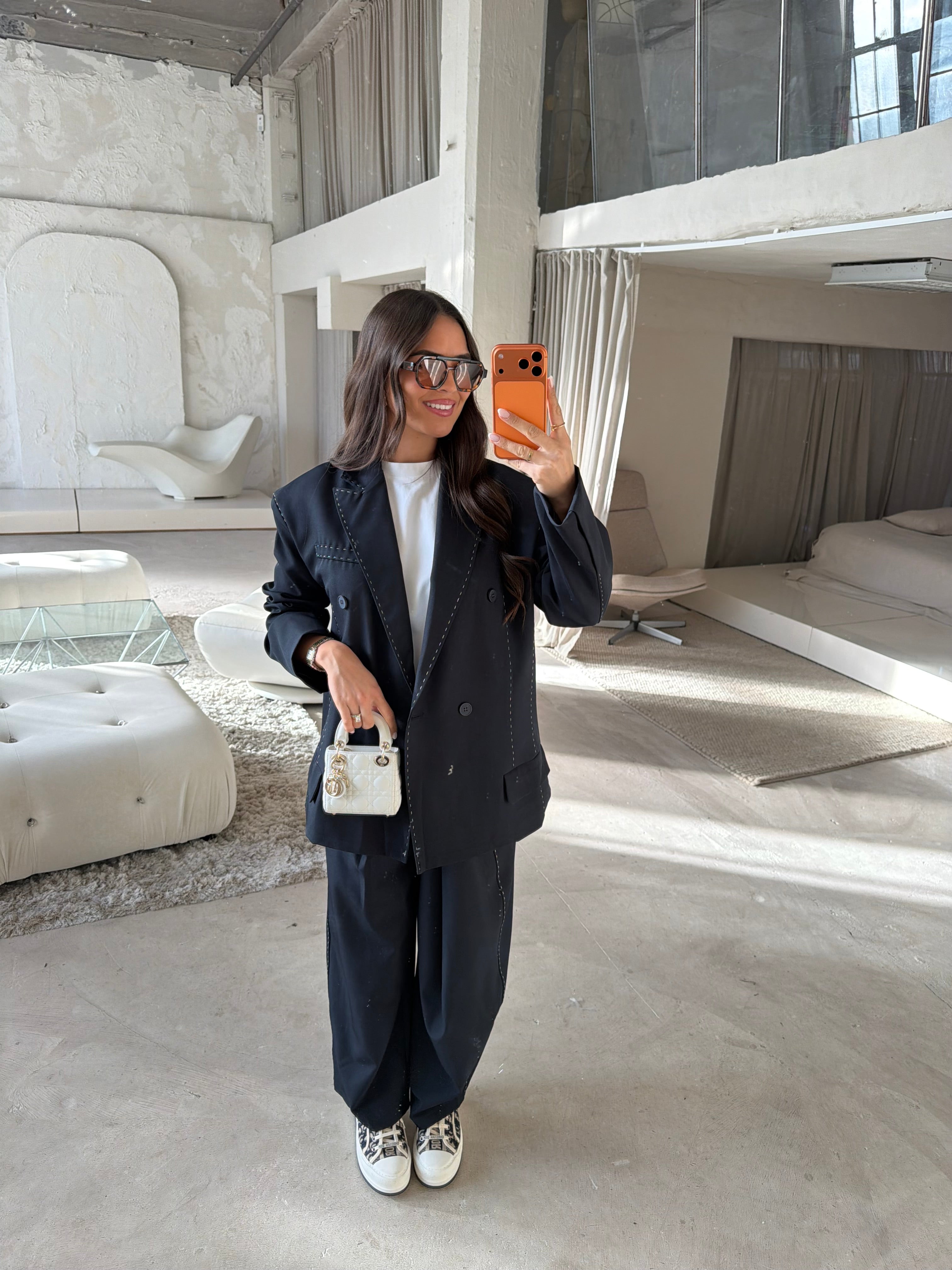 Blazer samy bleu marine