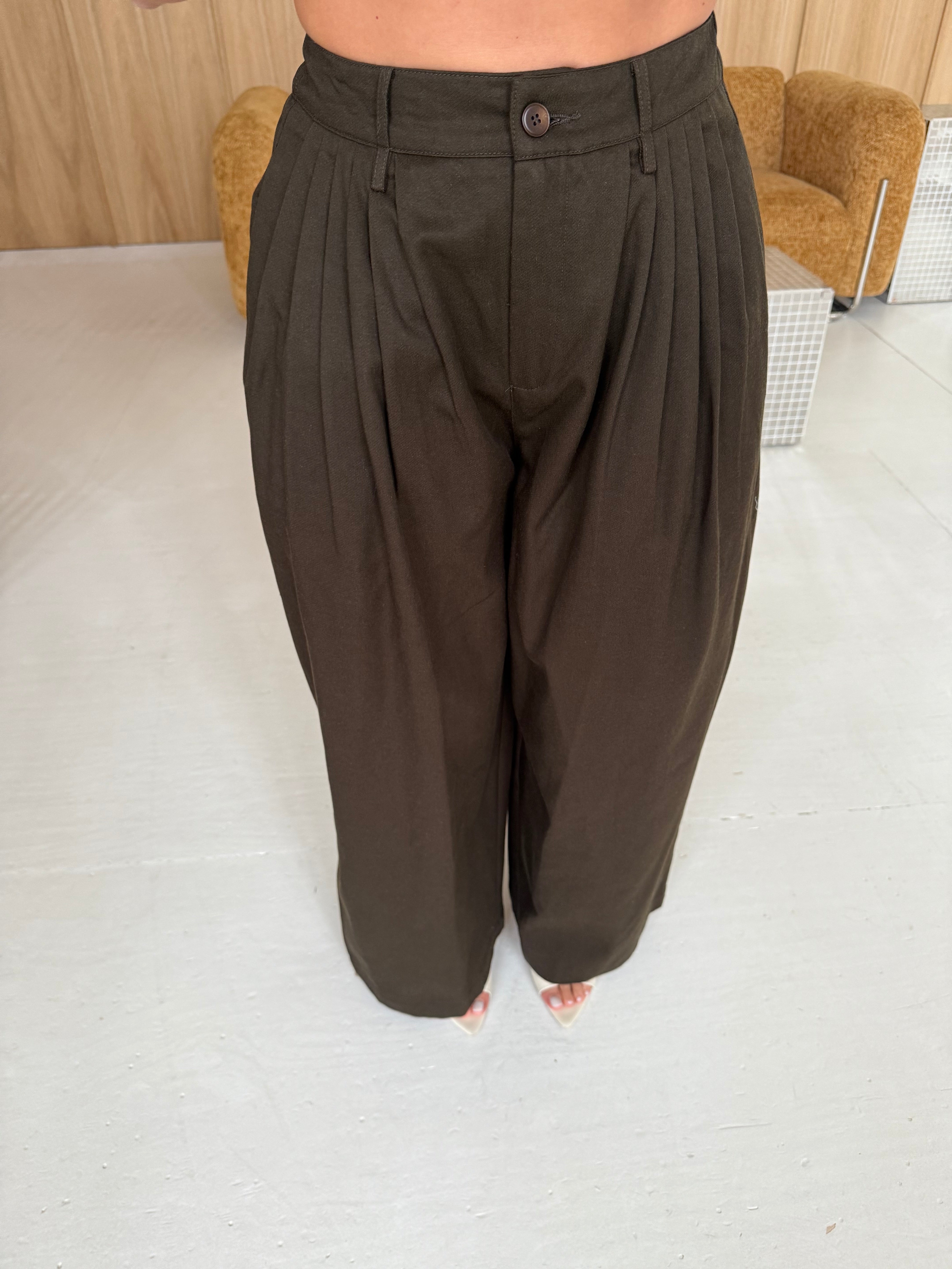 Pantalon ALECY choco (8375)