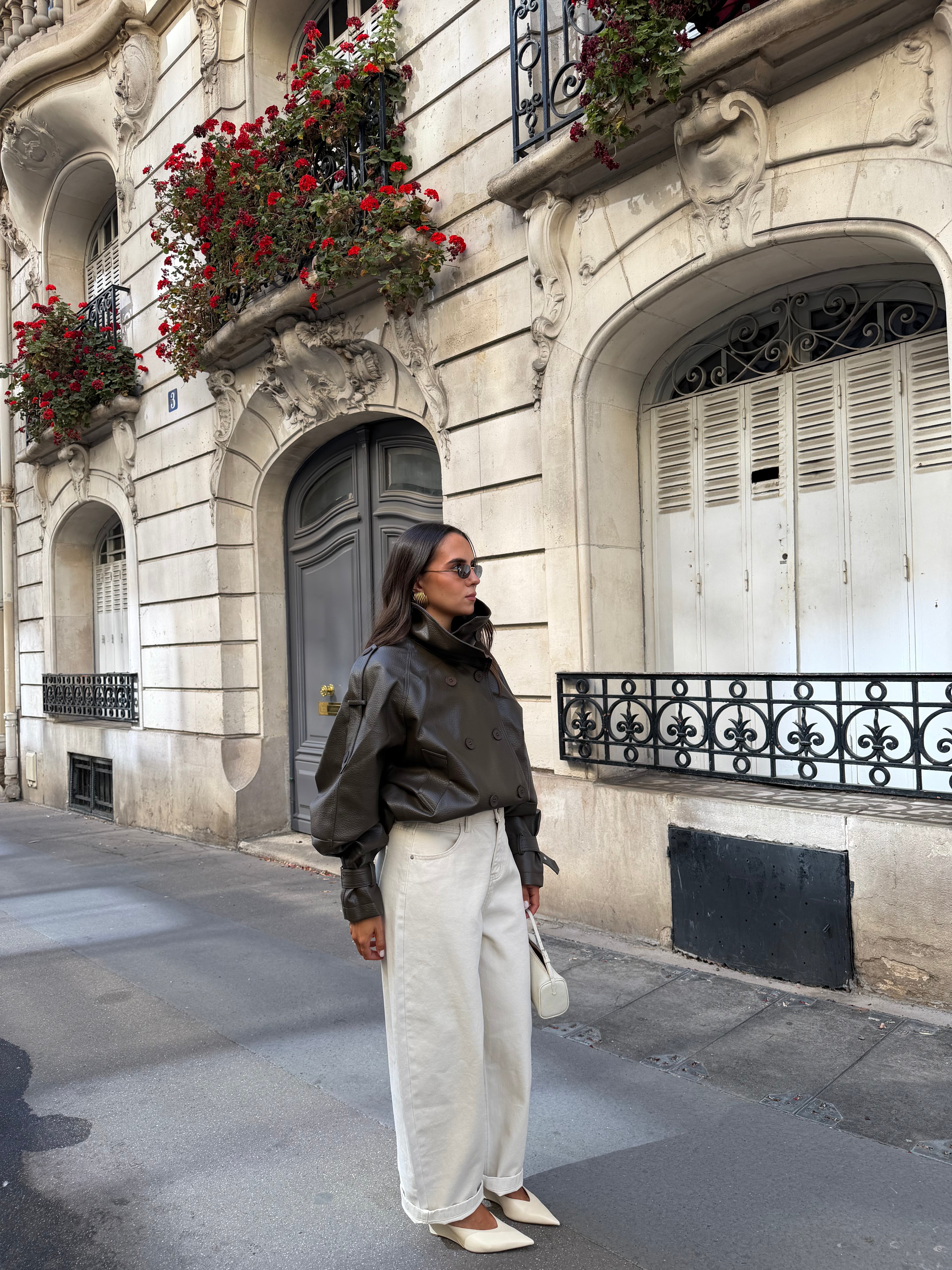 Manteau BILA taupe (JZM003)