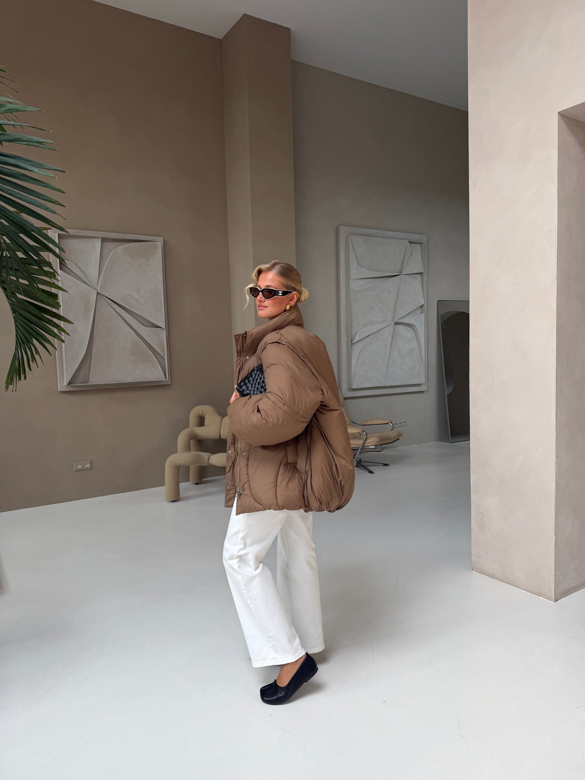 Doudoune OLINA camel (JZM014)