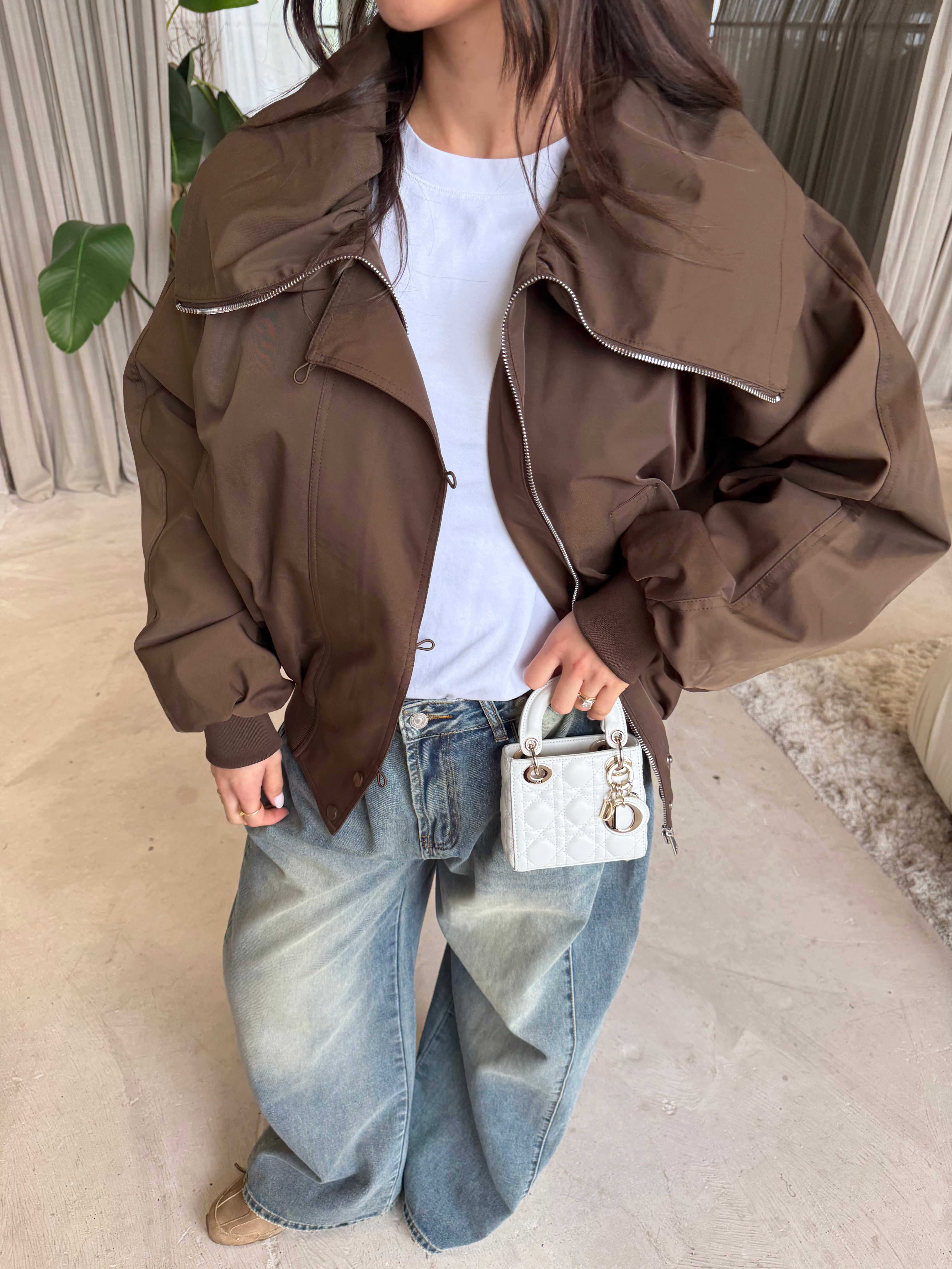 Veste DIDI marron (D11933)