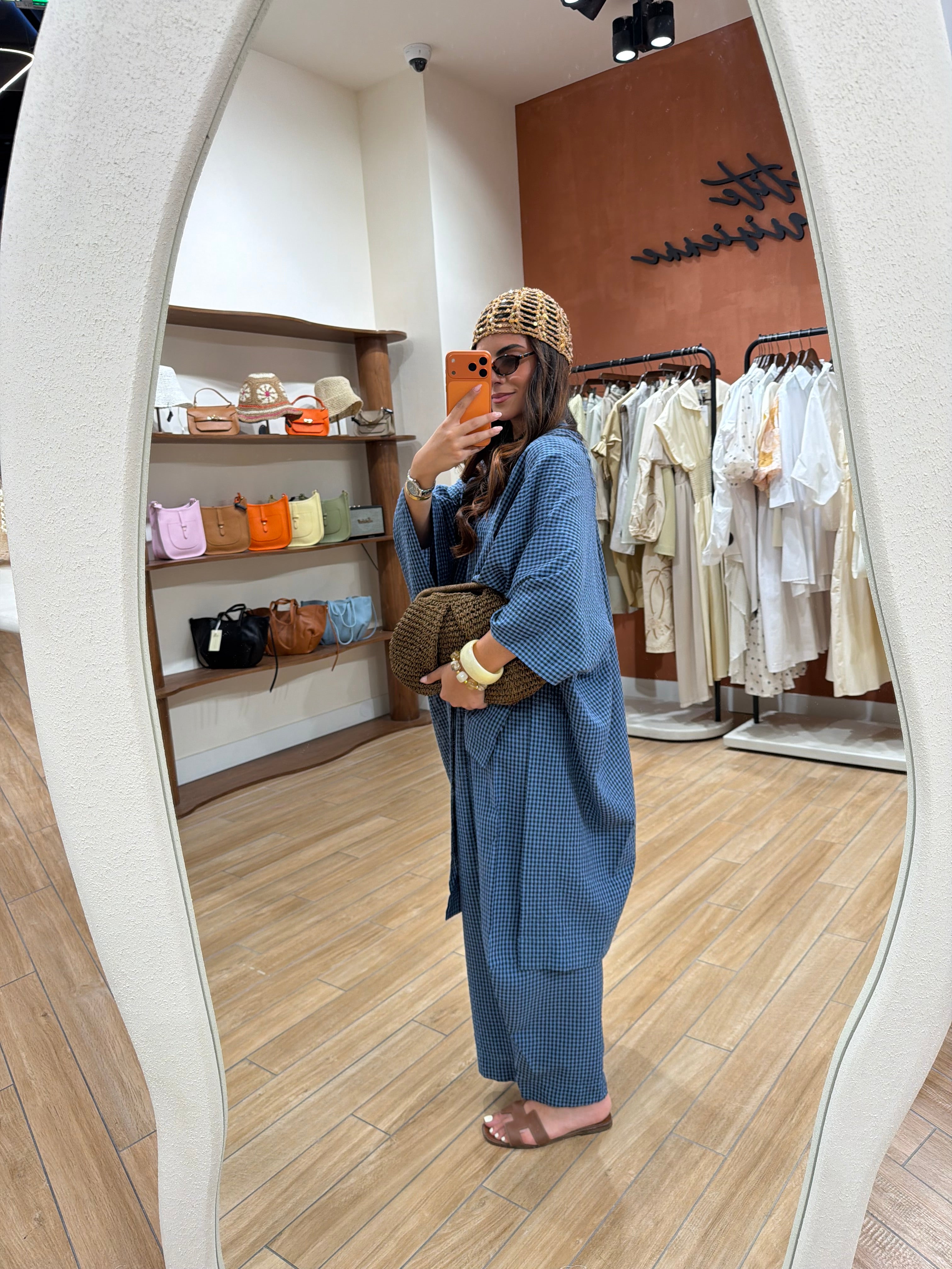 Ensemble Jannet bleu