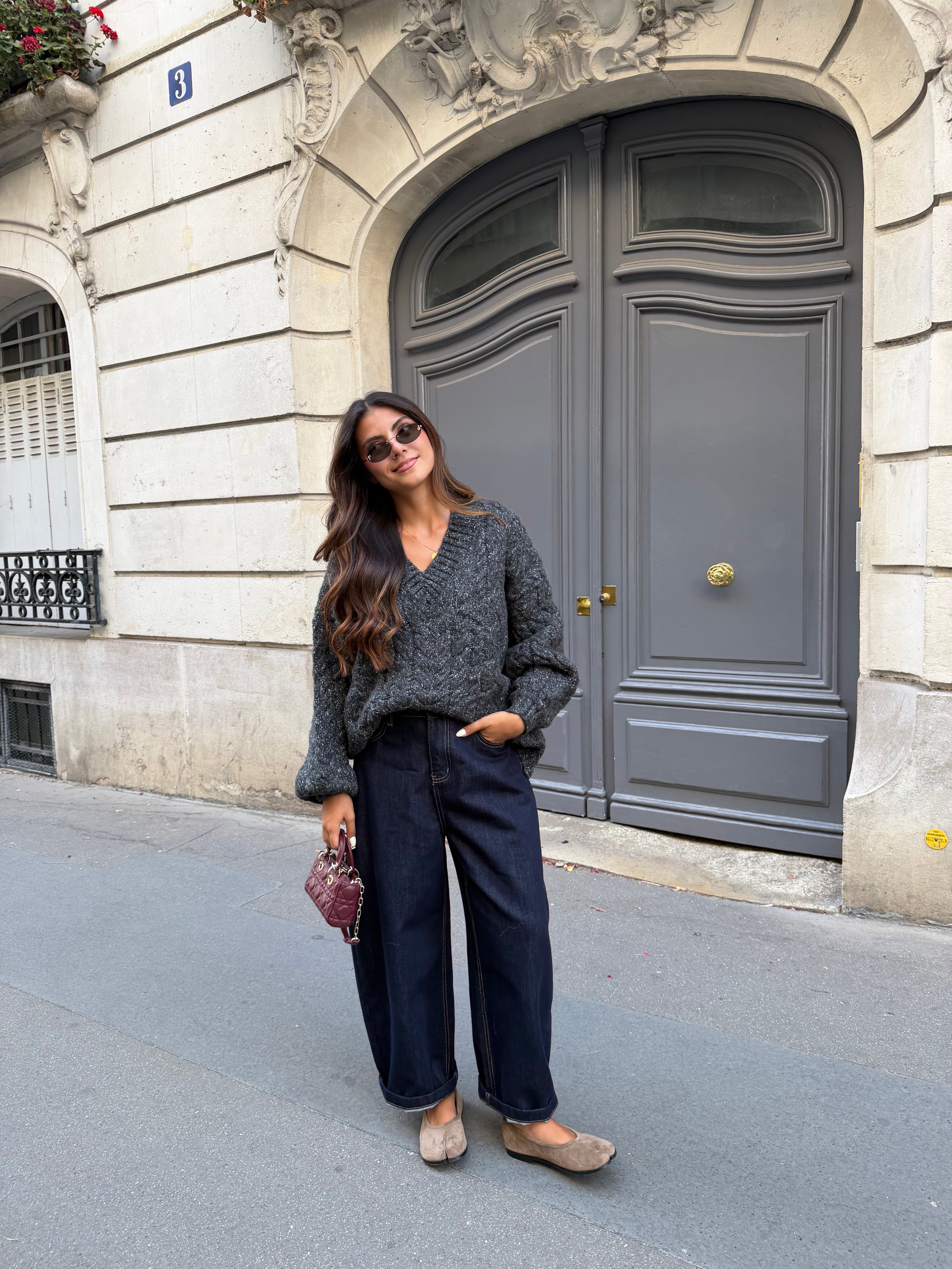 Pull MIMI gris (FLP106)