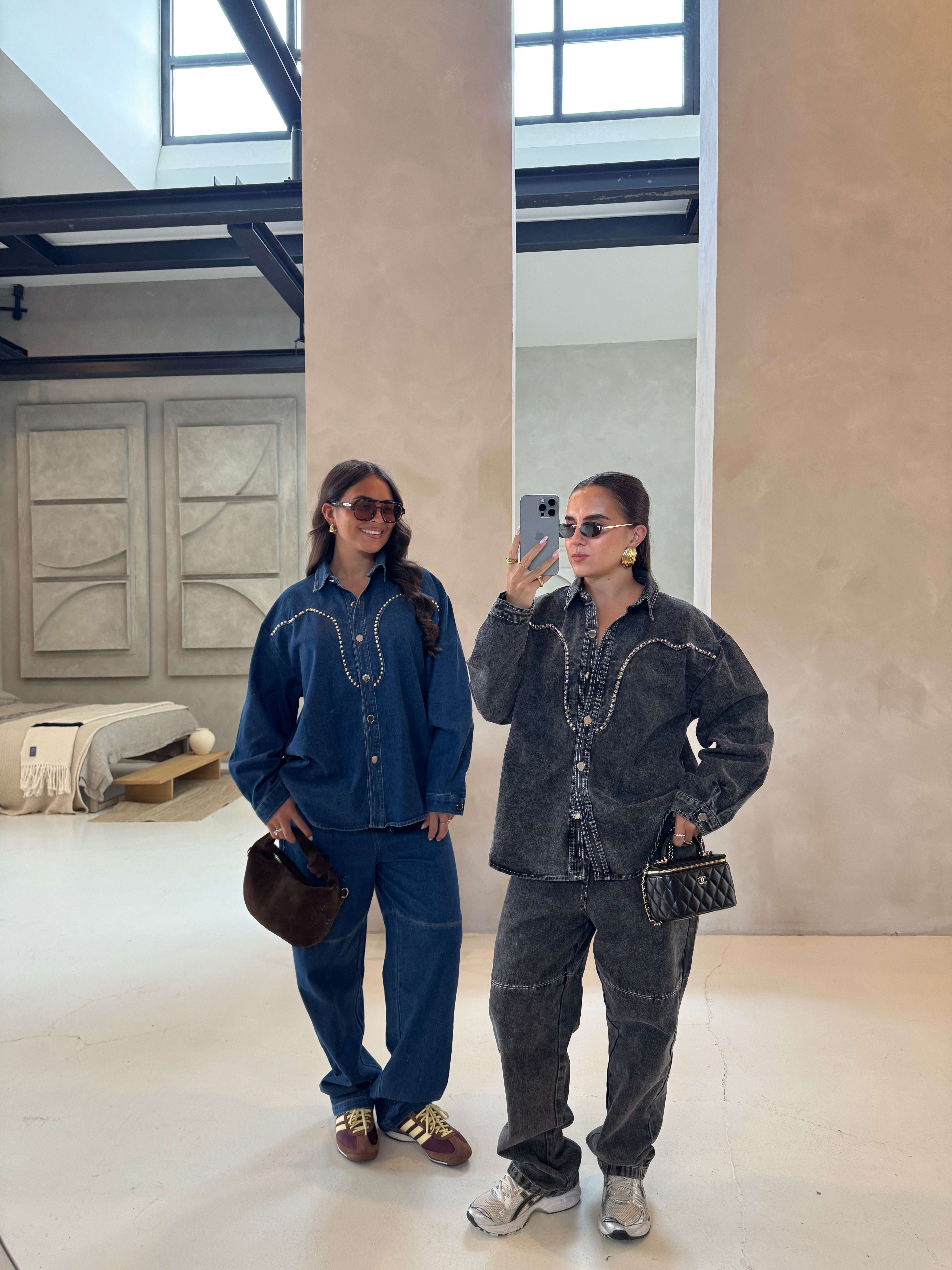 Ensemble GIA pantalon gris
