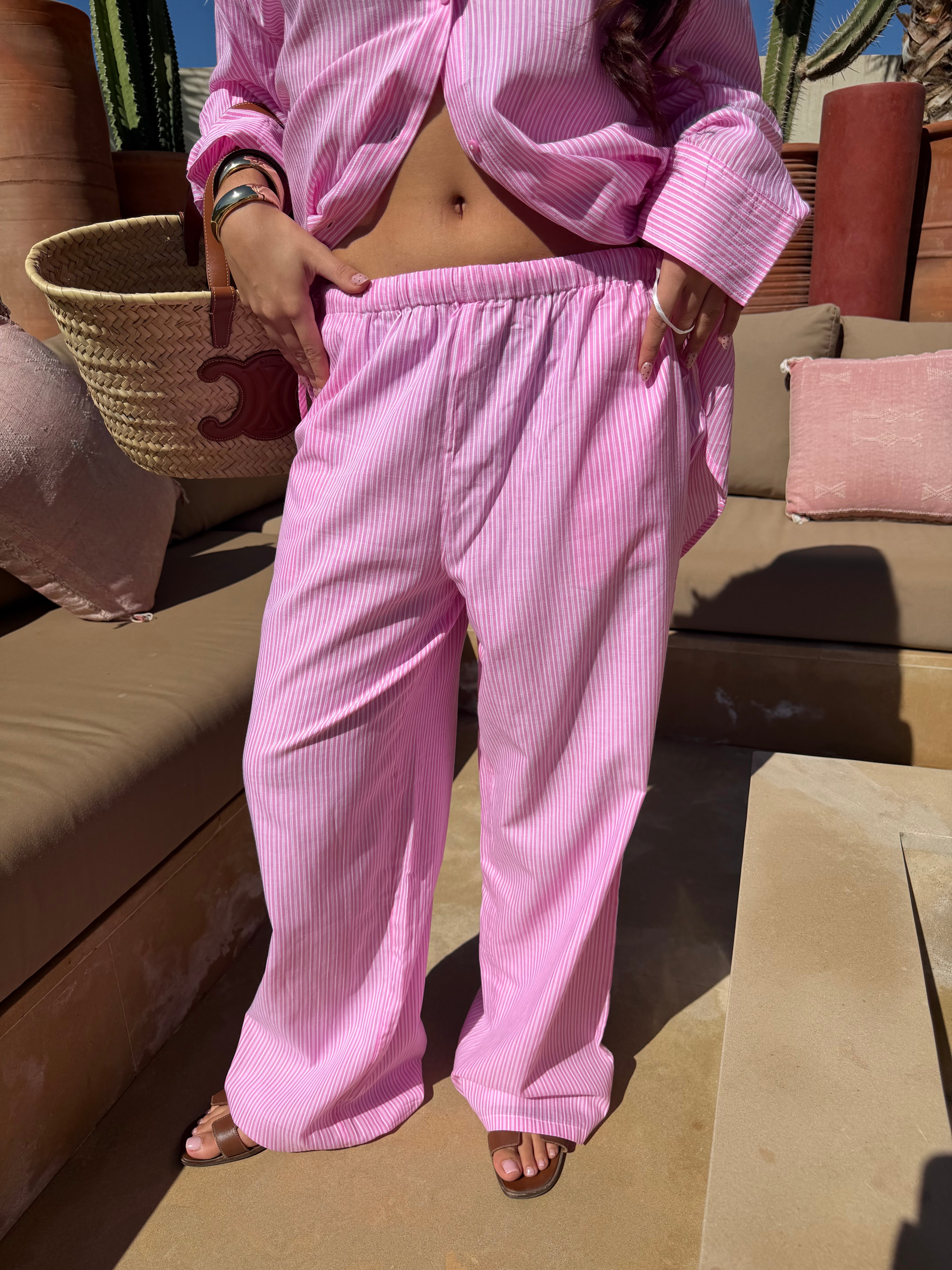 Pantalon MAX rose