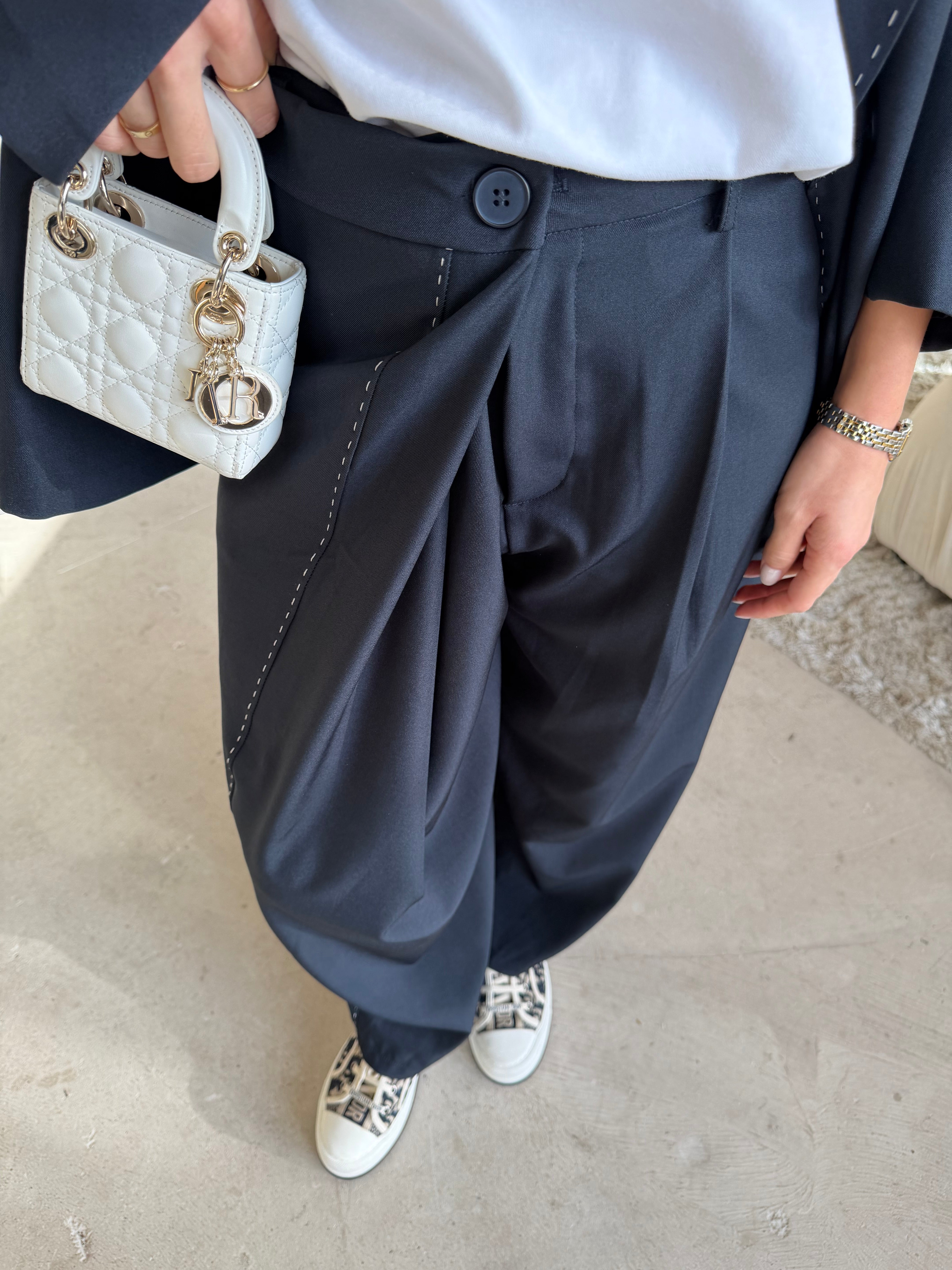 Pantalon samy bleu marine