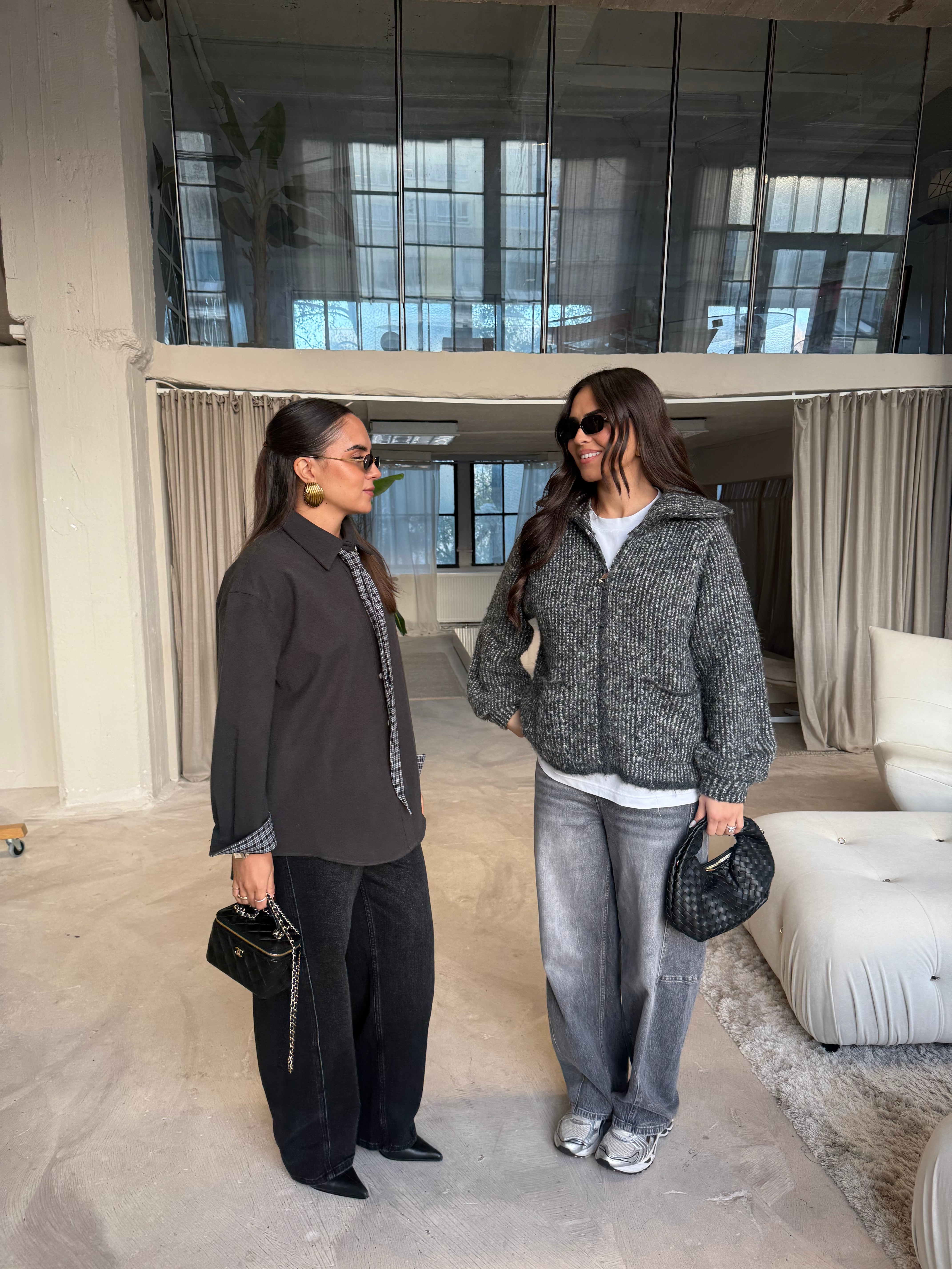 Gilet en maille ZAVA gris (5052)