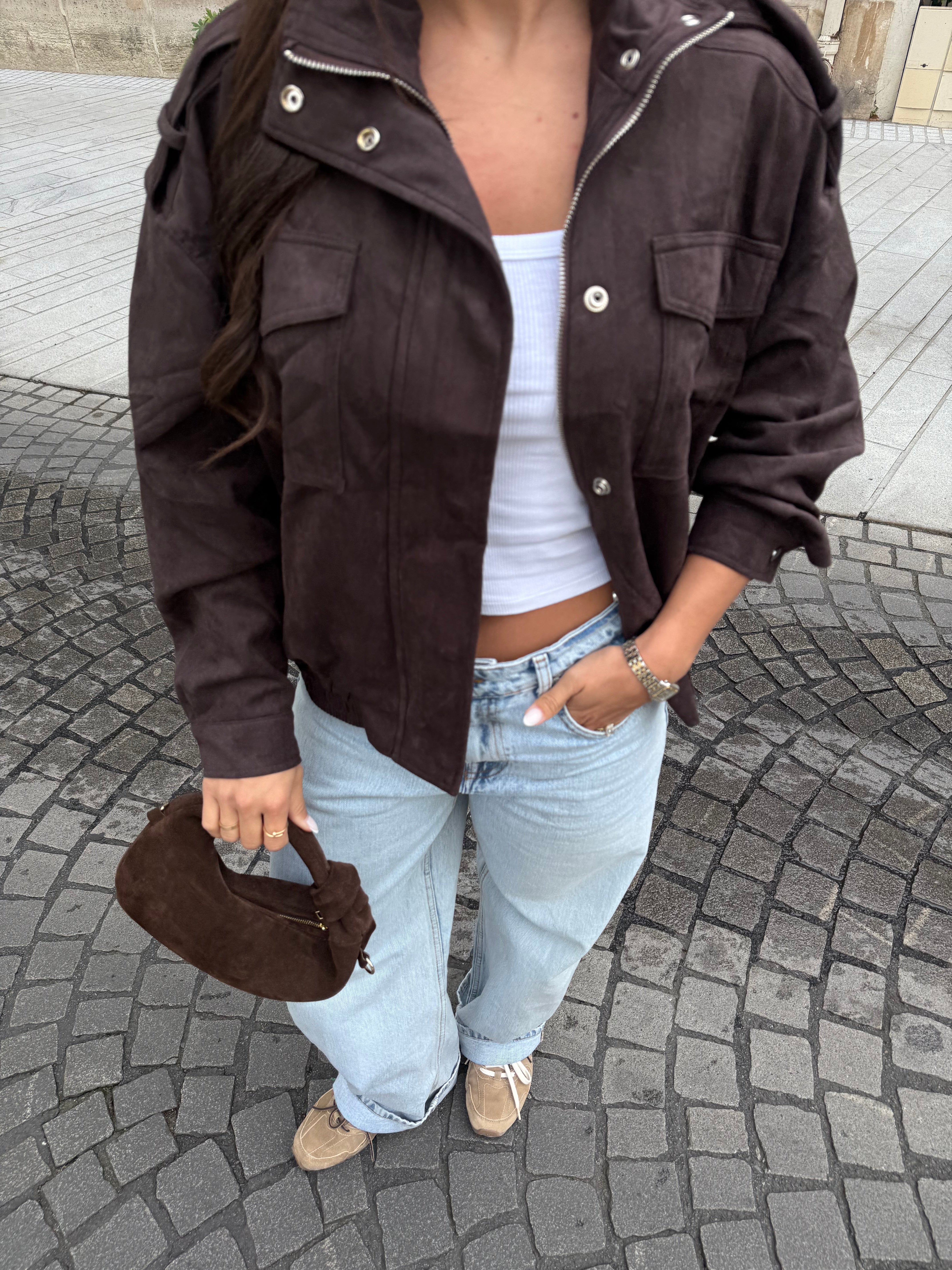 Veste NICKY marron