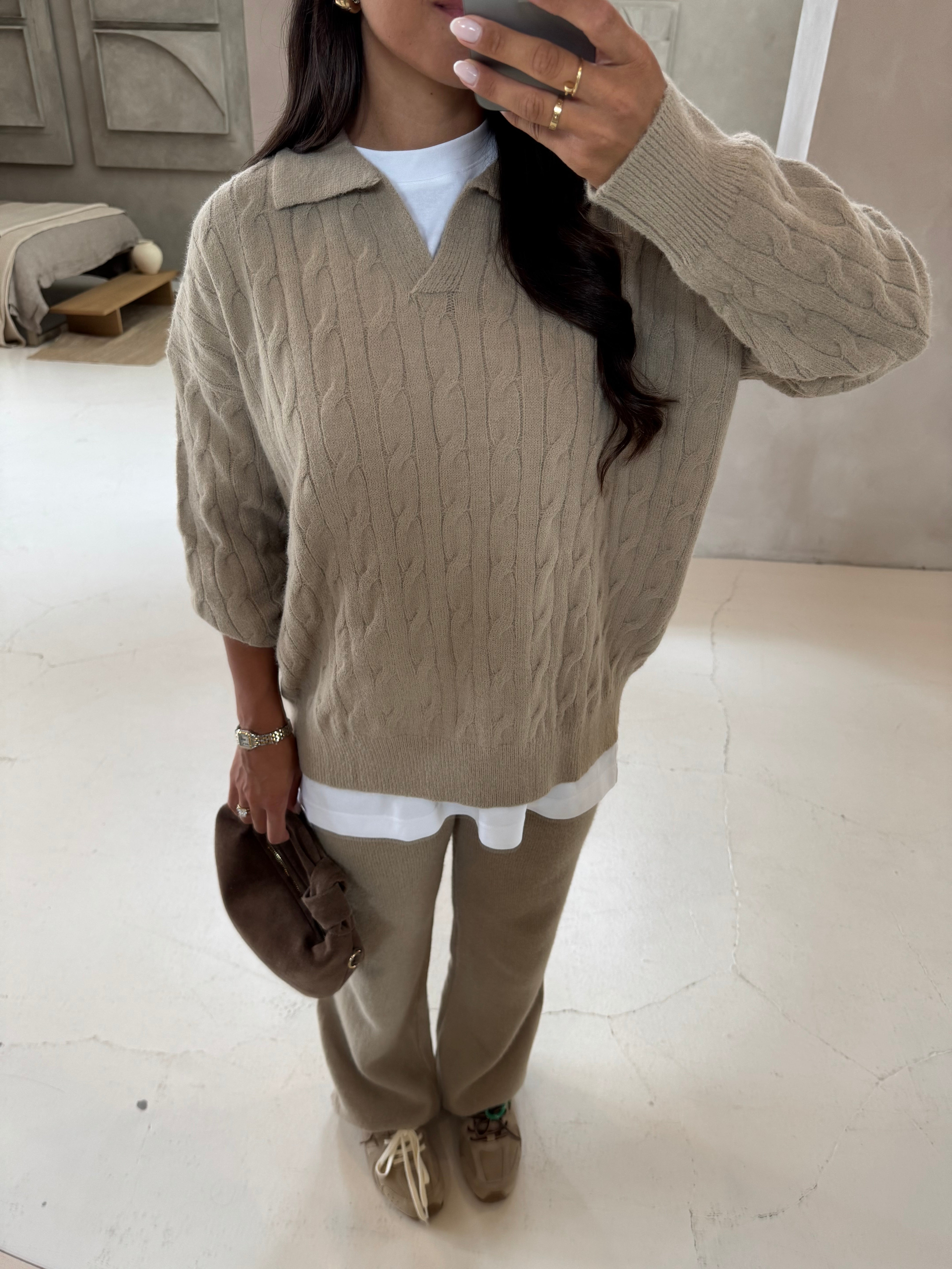 Ensemble CHARLIE beige (qt91039)