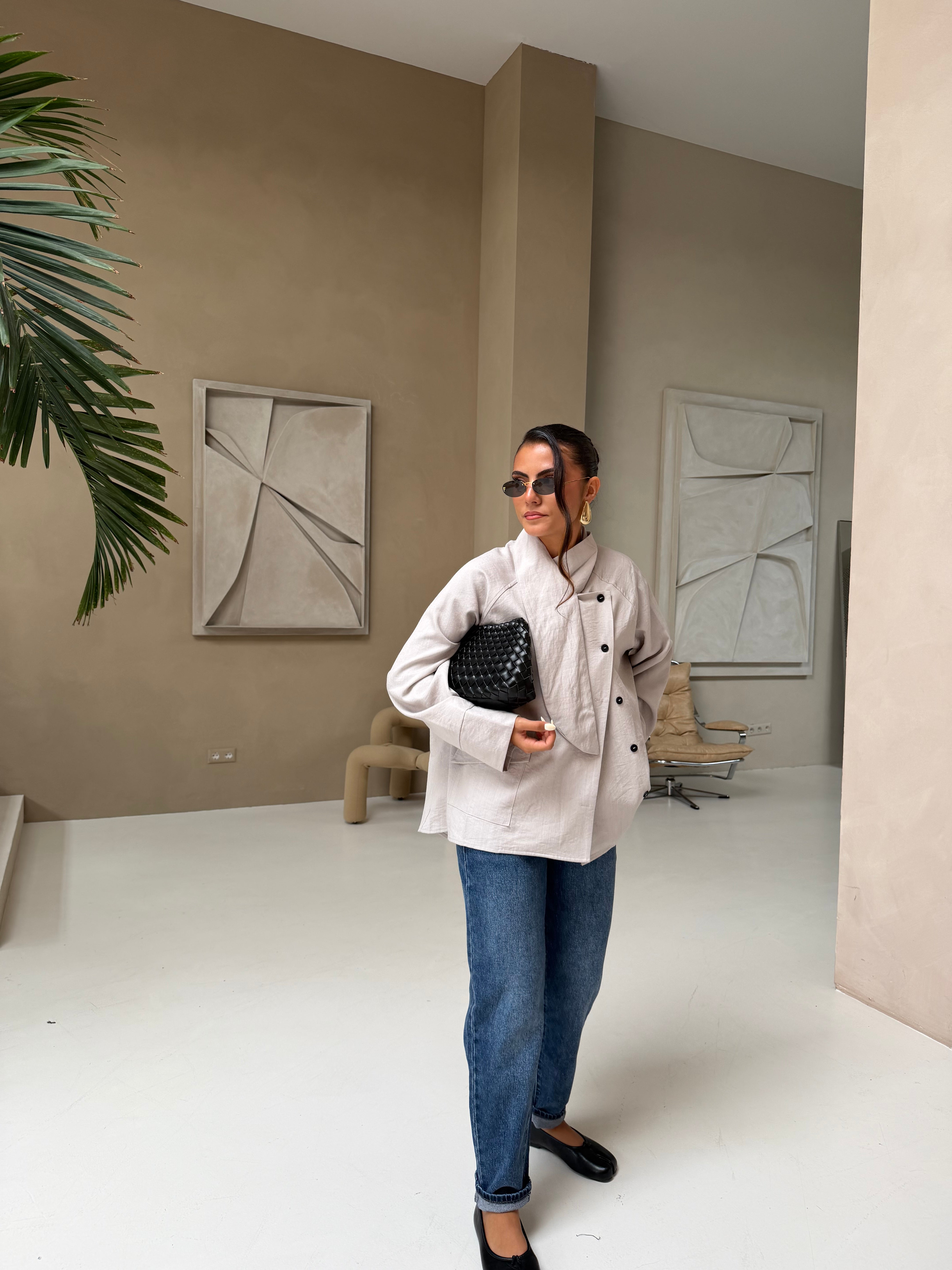 Veste SONIA grise (VE7227)