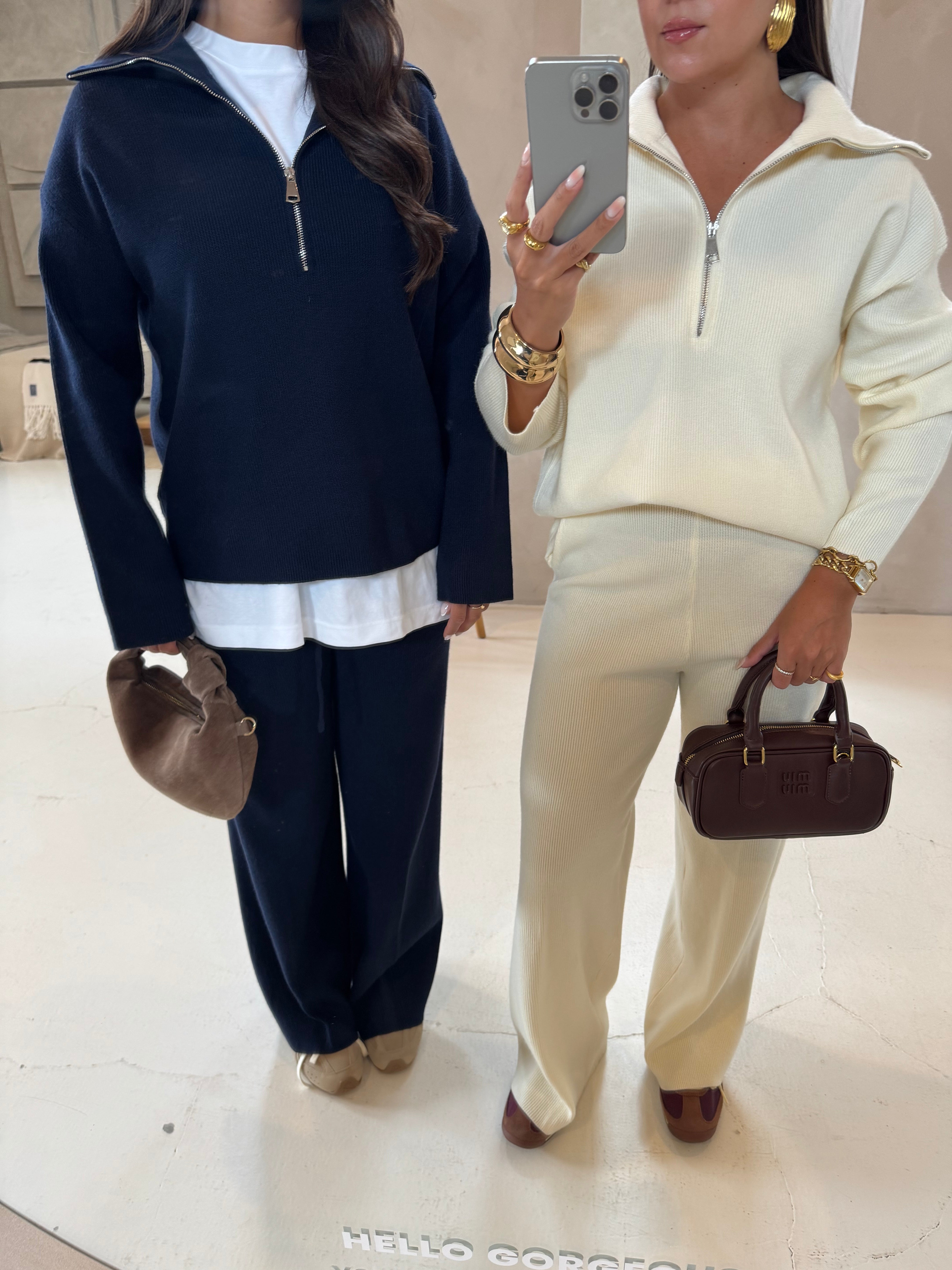 Ensemble ZIP bleu (H889)