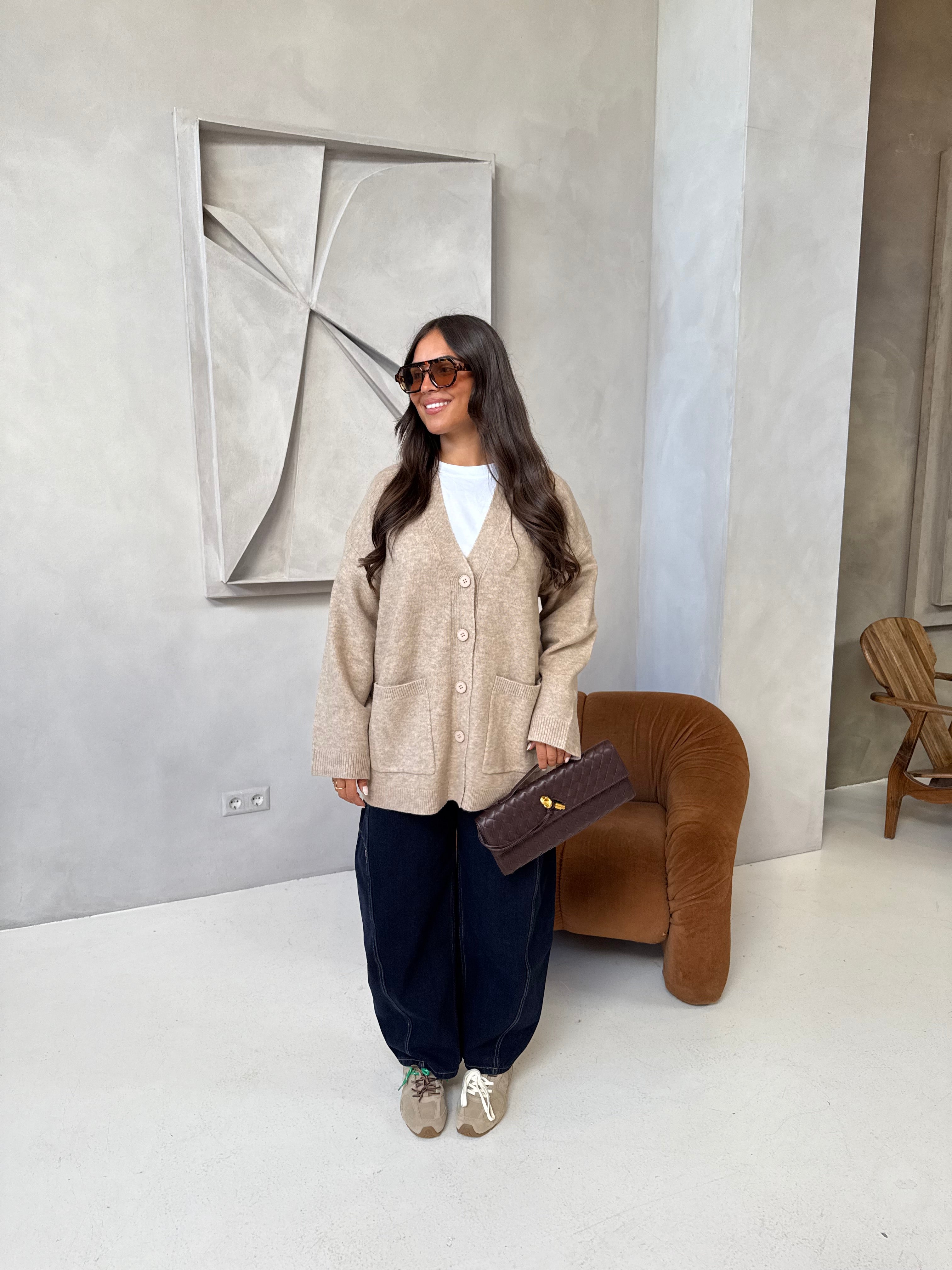 Gilet MANON beige  (53005)