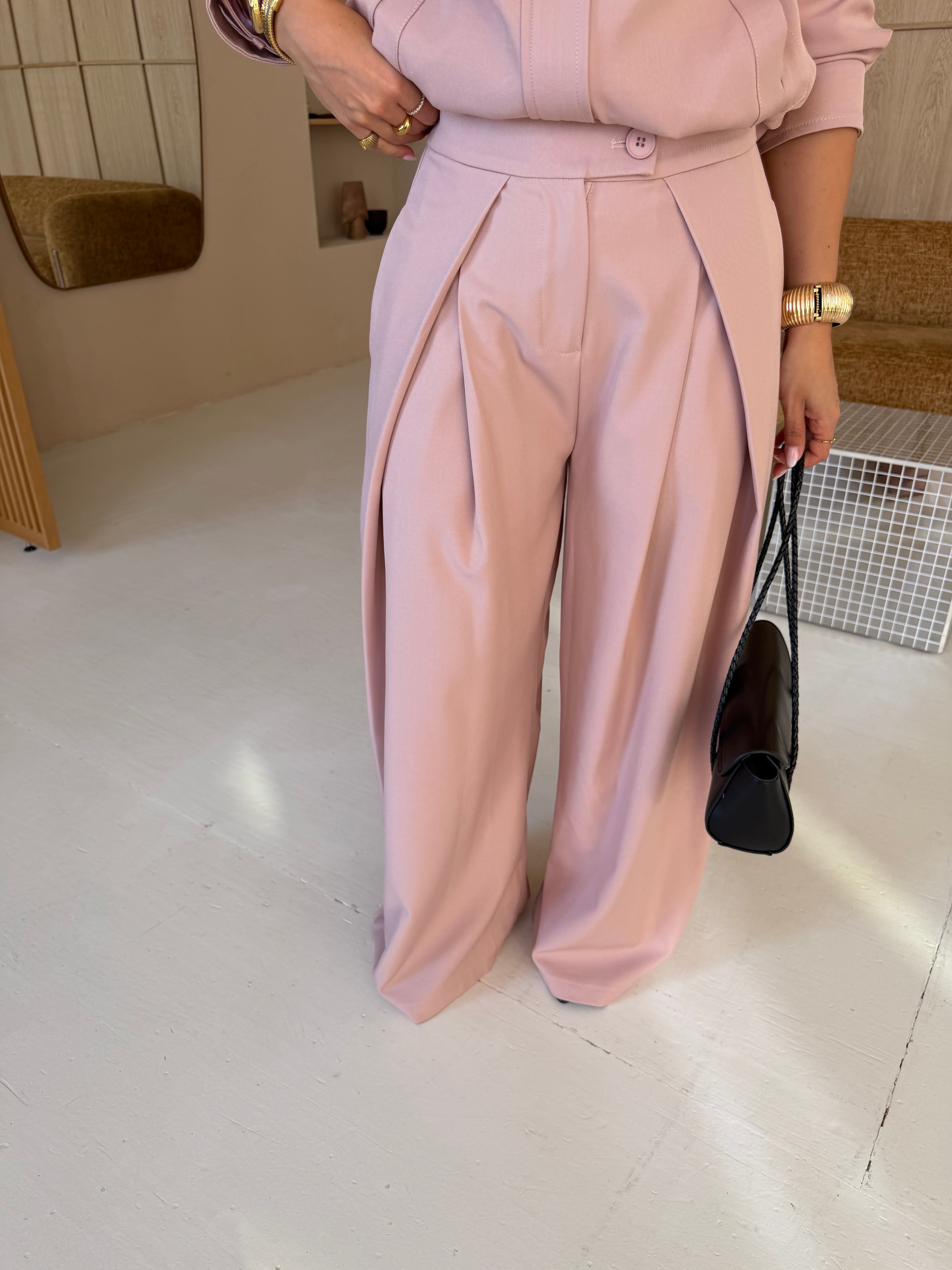 Pantalon CHELLA rose