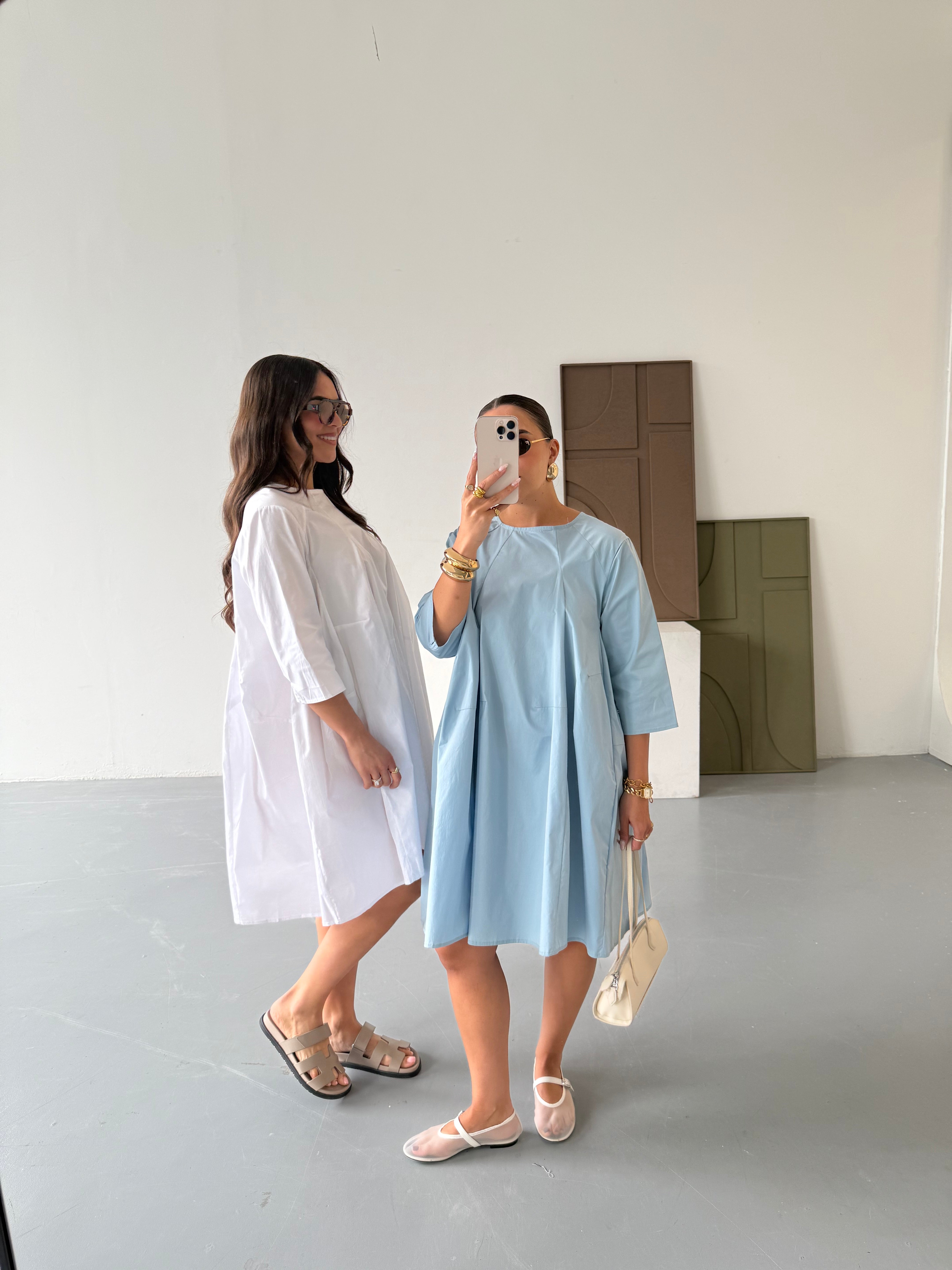 Robe DELA blanche (kC333)
