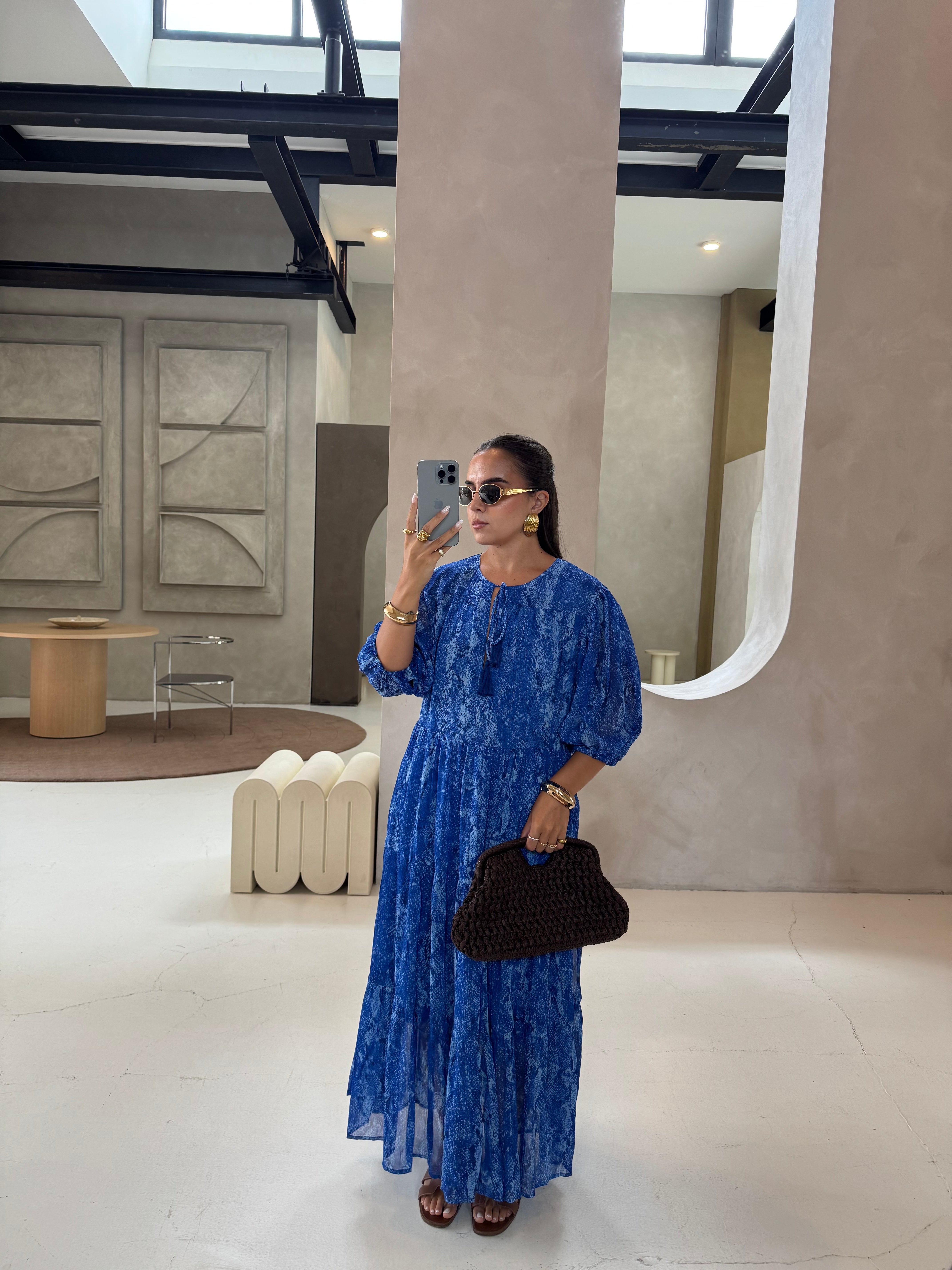 Robe MAYA bleue (63403)