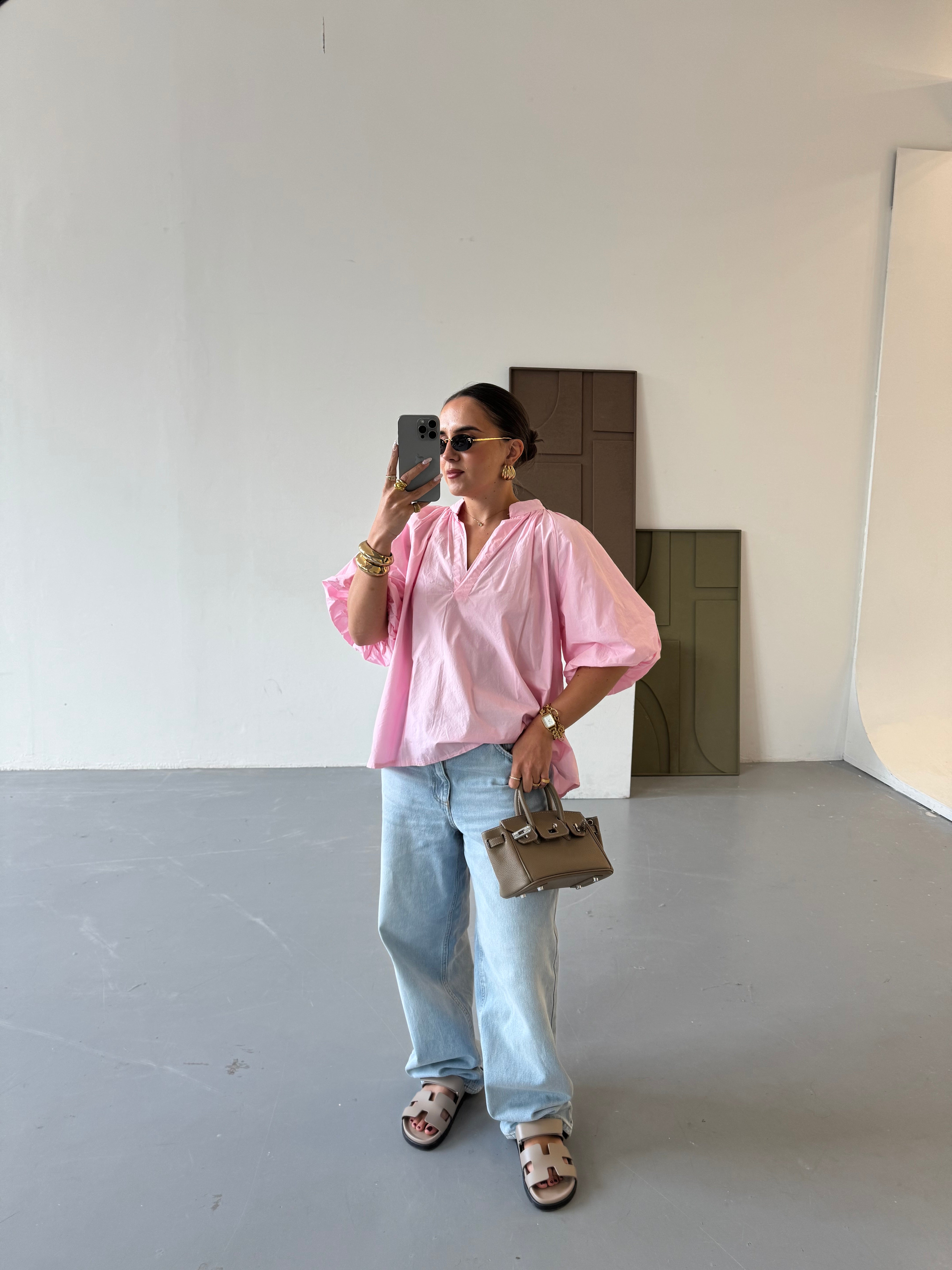 Chemise LISA rose (82019)