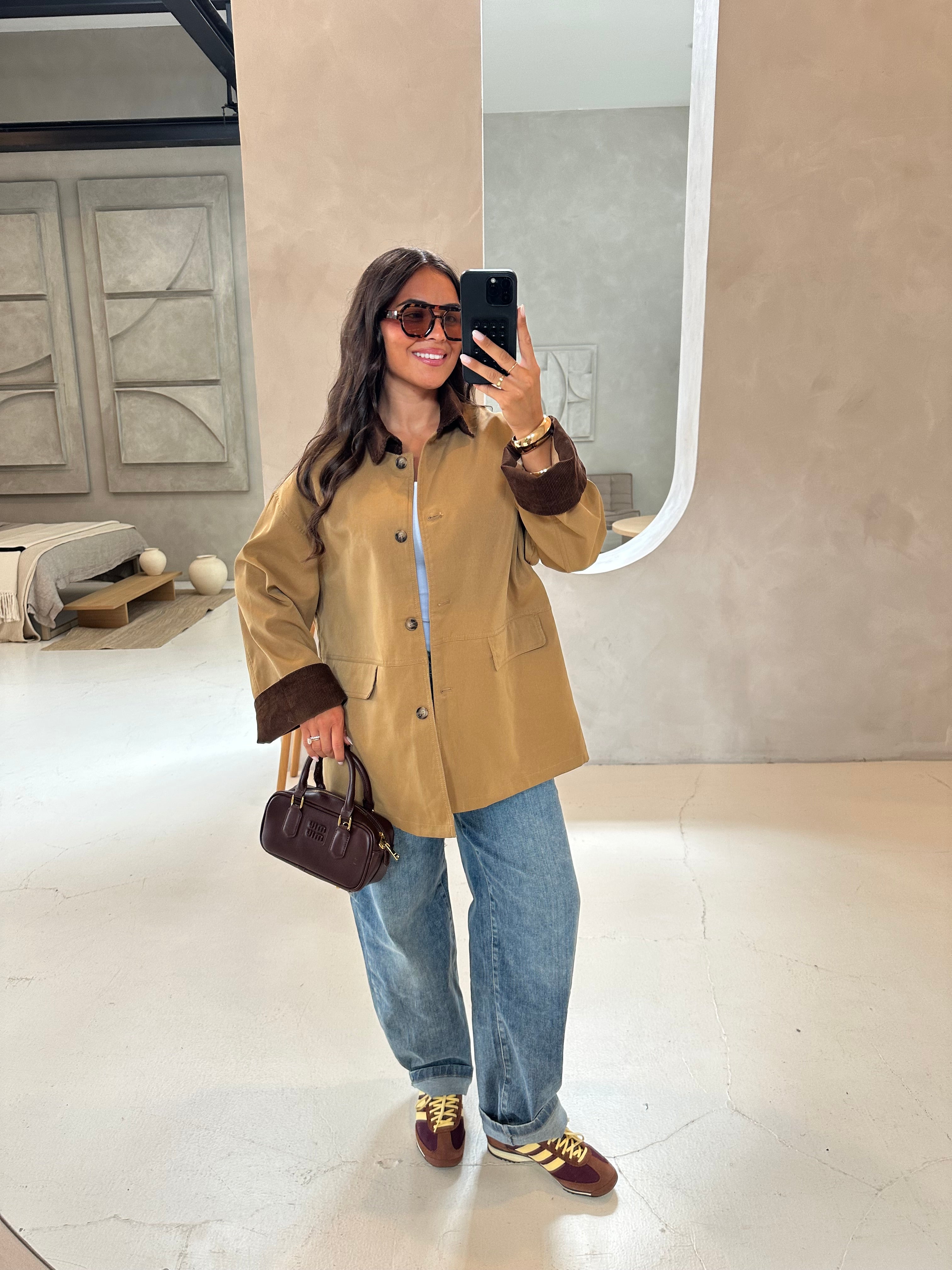 Veste SOLIN camel (3206)