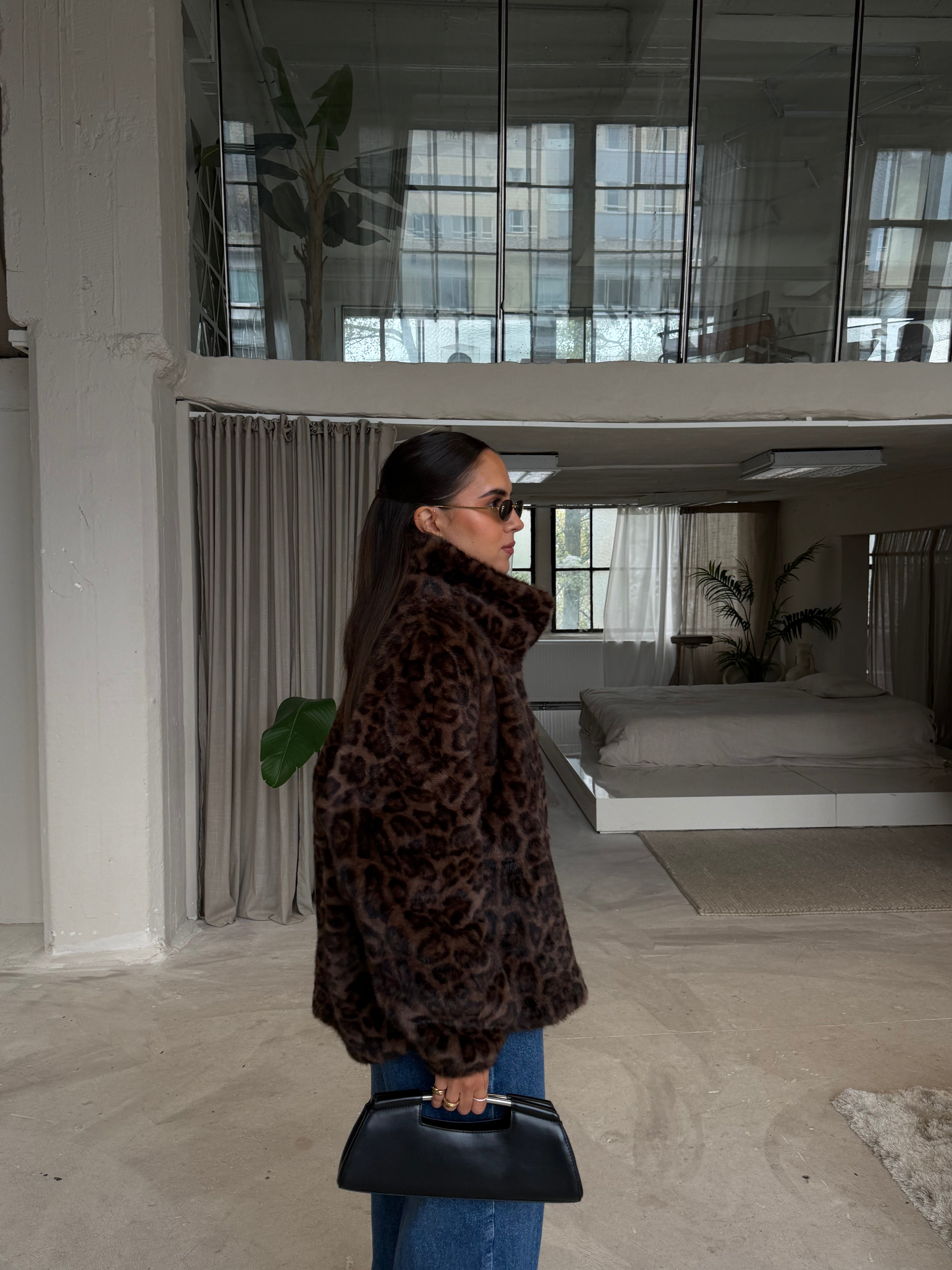Fourure MELIA léopard