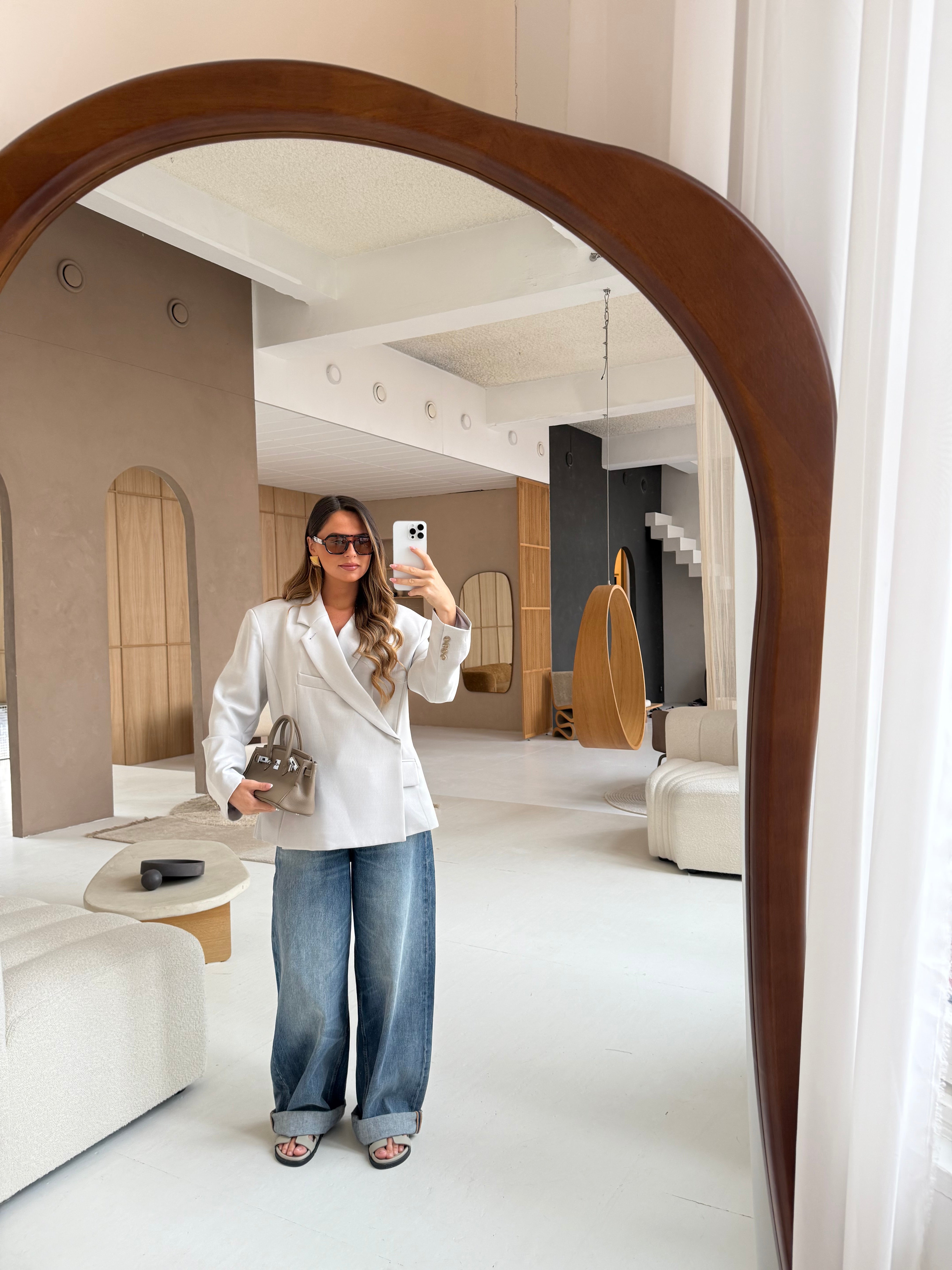 Veste ROSA grise (W25255)