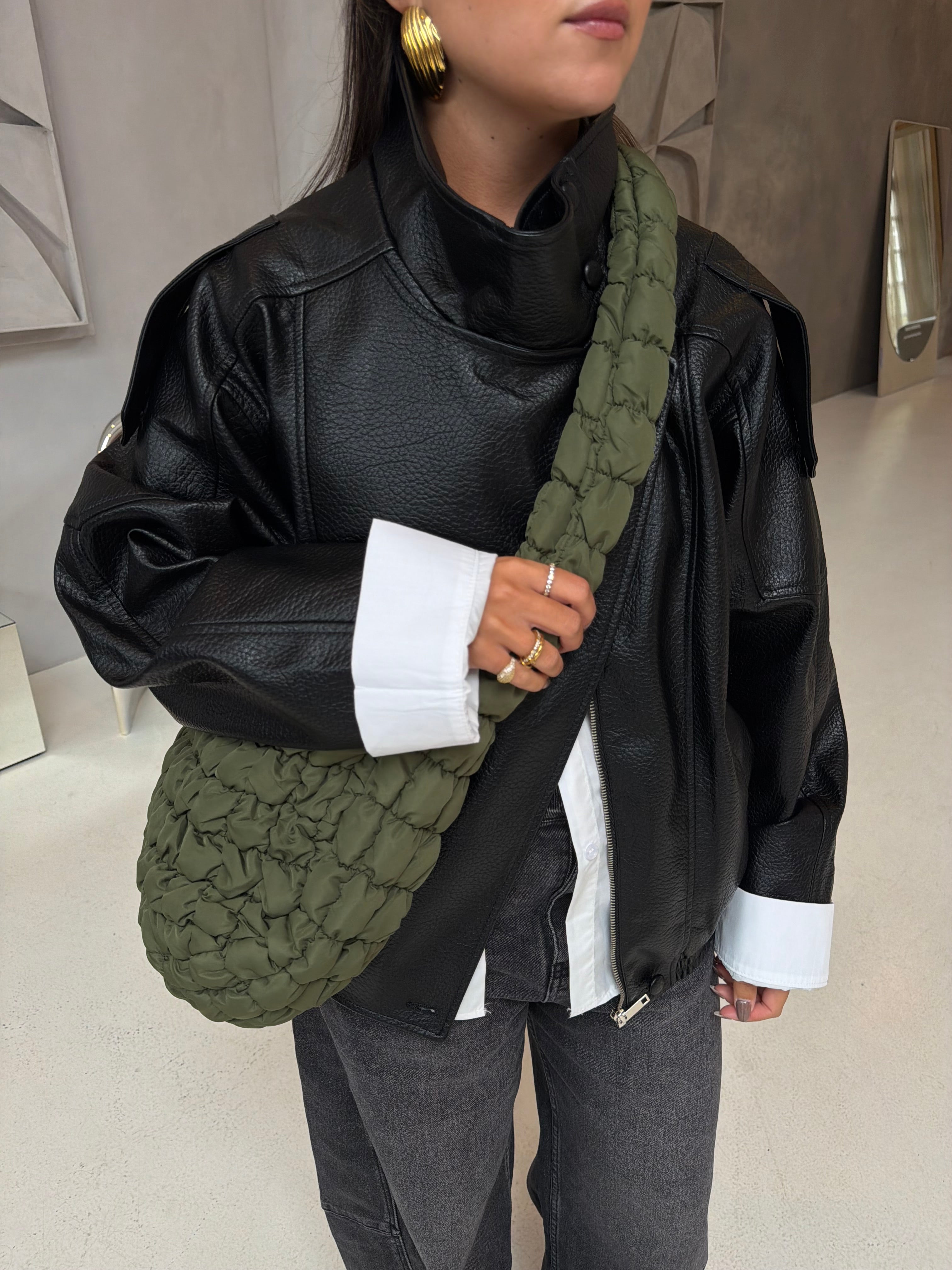 Sac NINI à bandoulière kaki