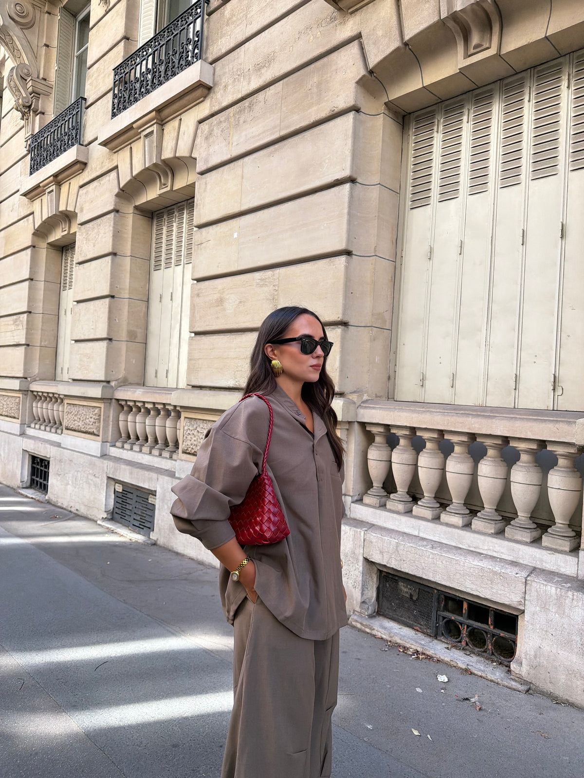 Chemise MELIS taupe (CYTP072)