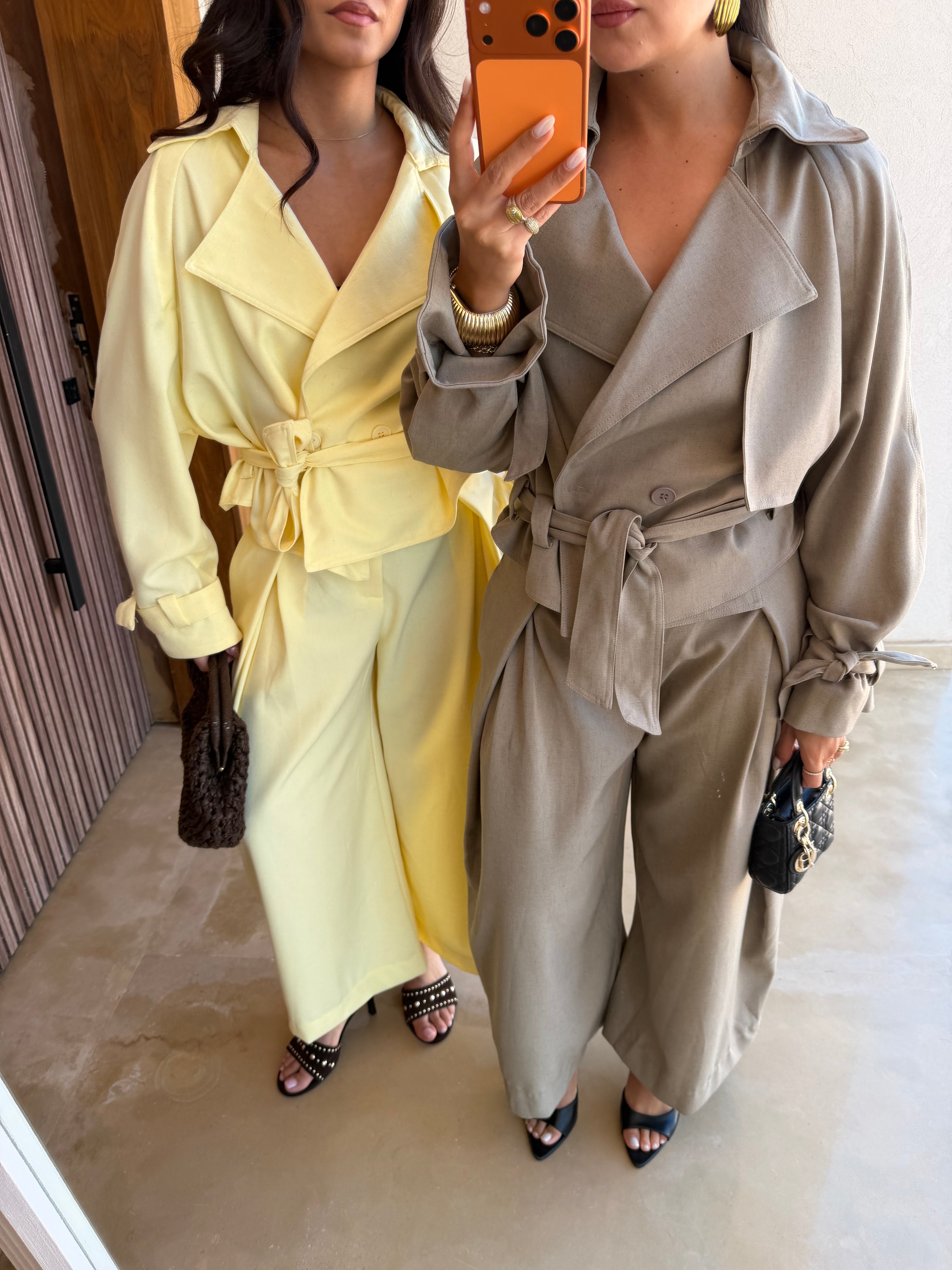 Ensemble BLUE jaune