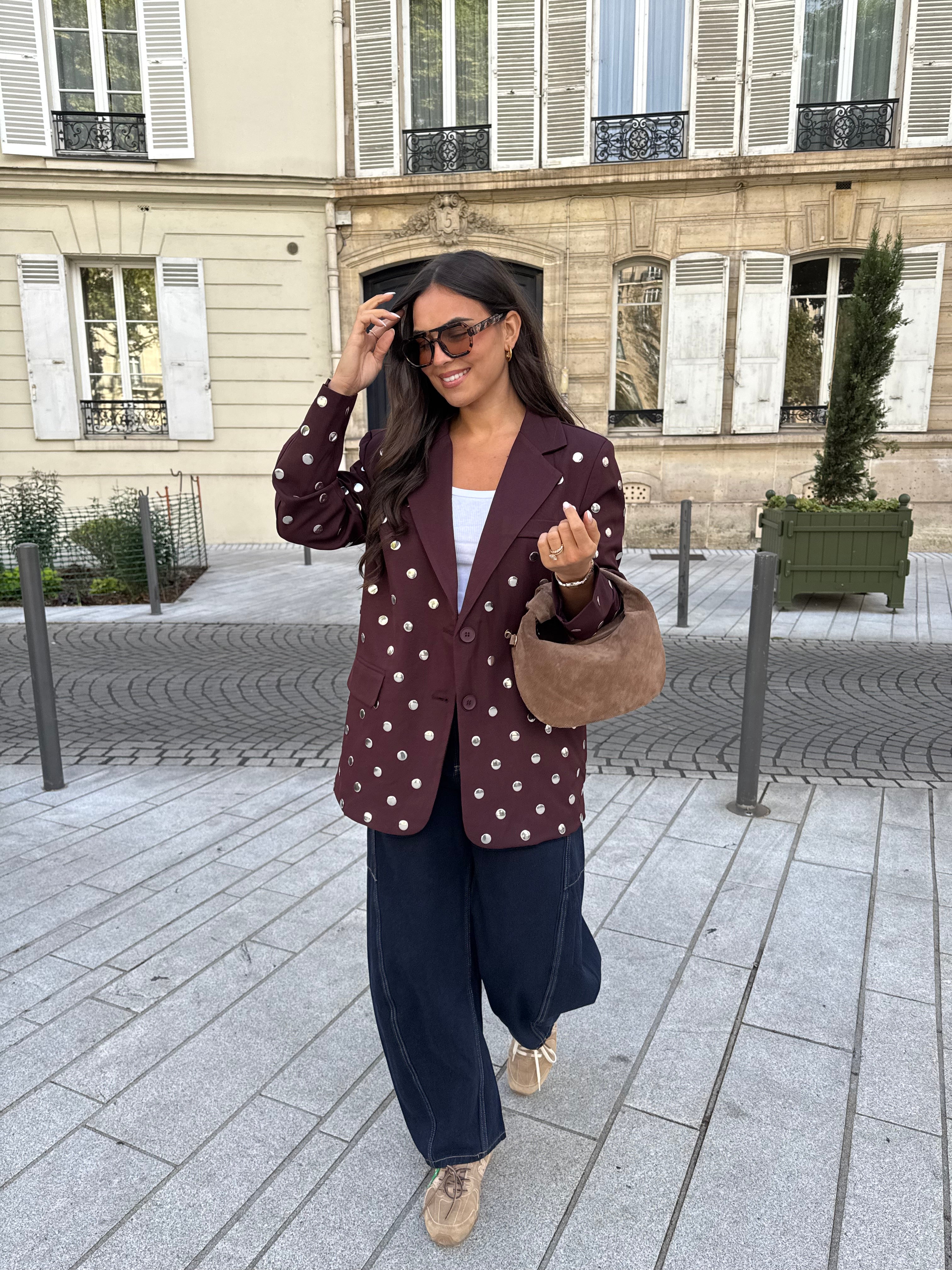 Blazer DEA bordeaux clou