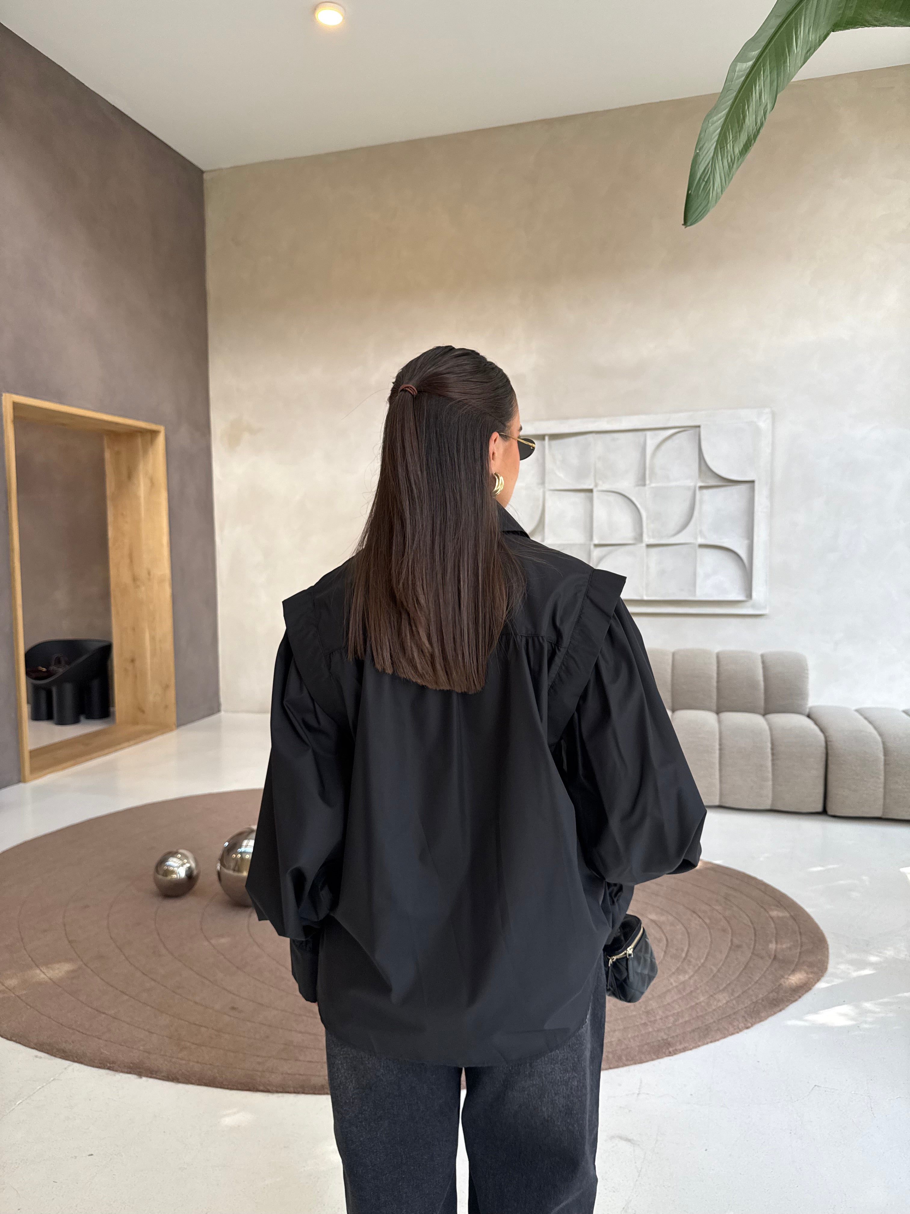 Chemise POM noire (CY24221)