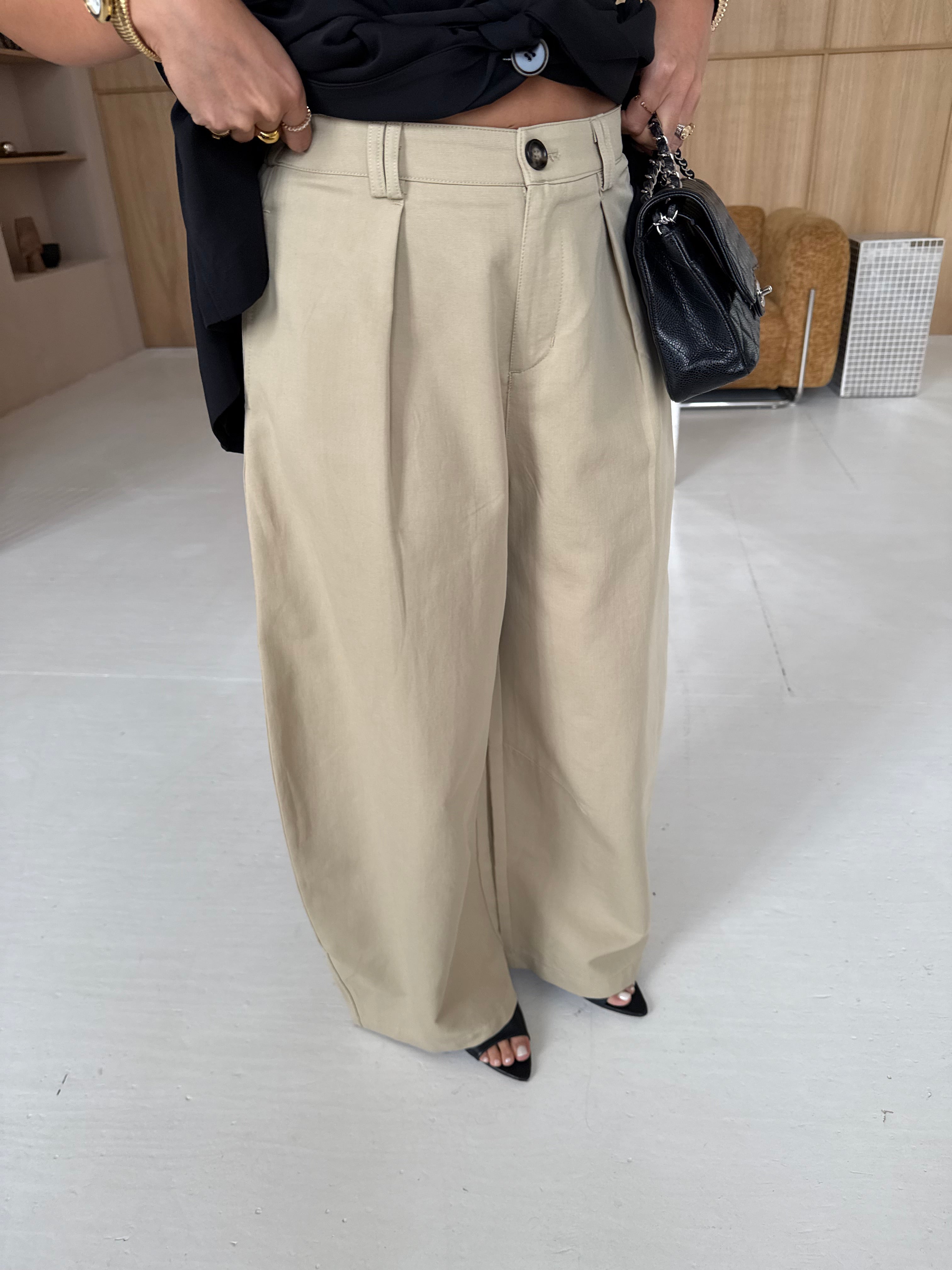 Pantalon ballon beige (9005)
