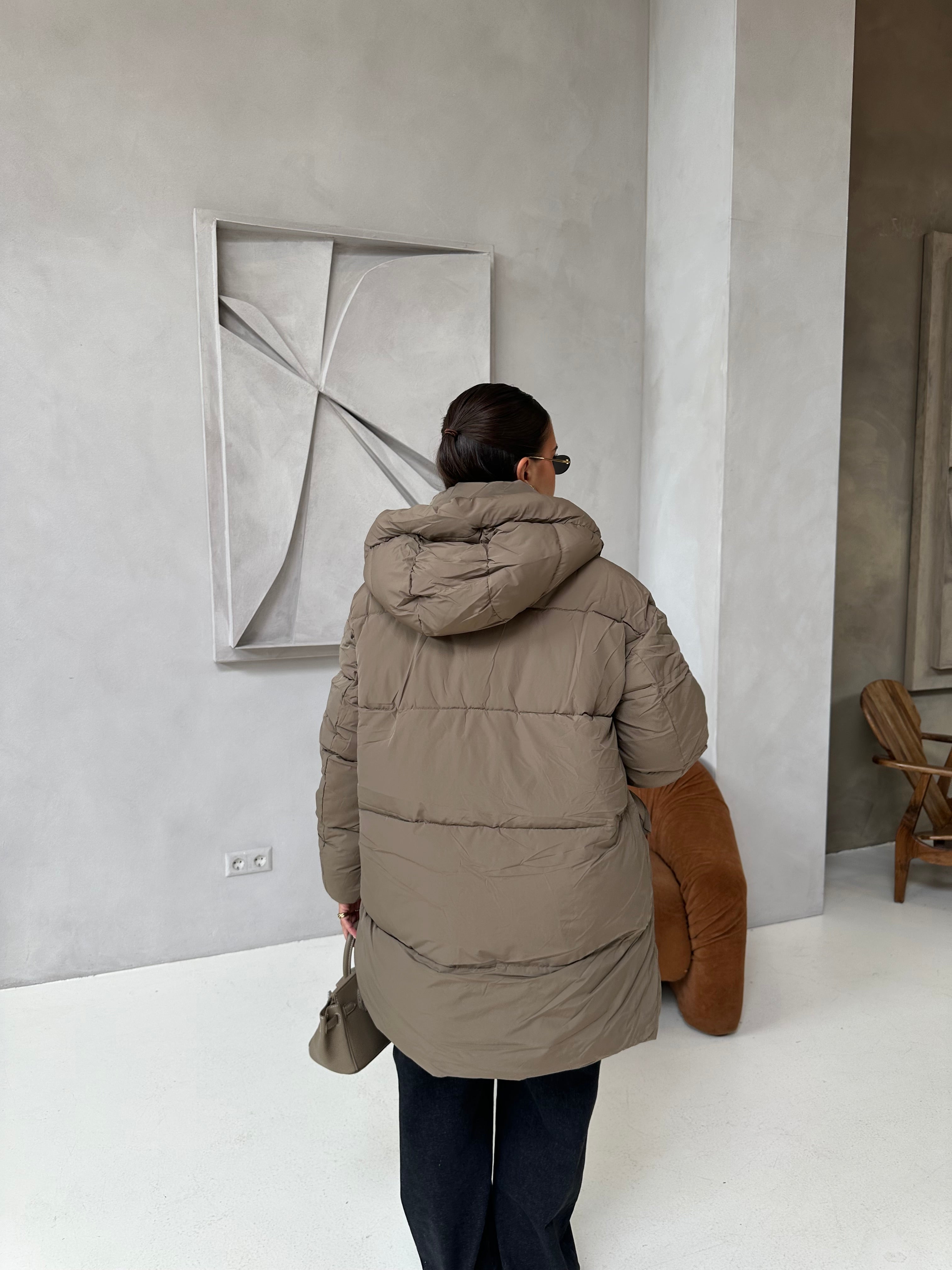 Doudoune ALANA taupe (fc7613)