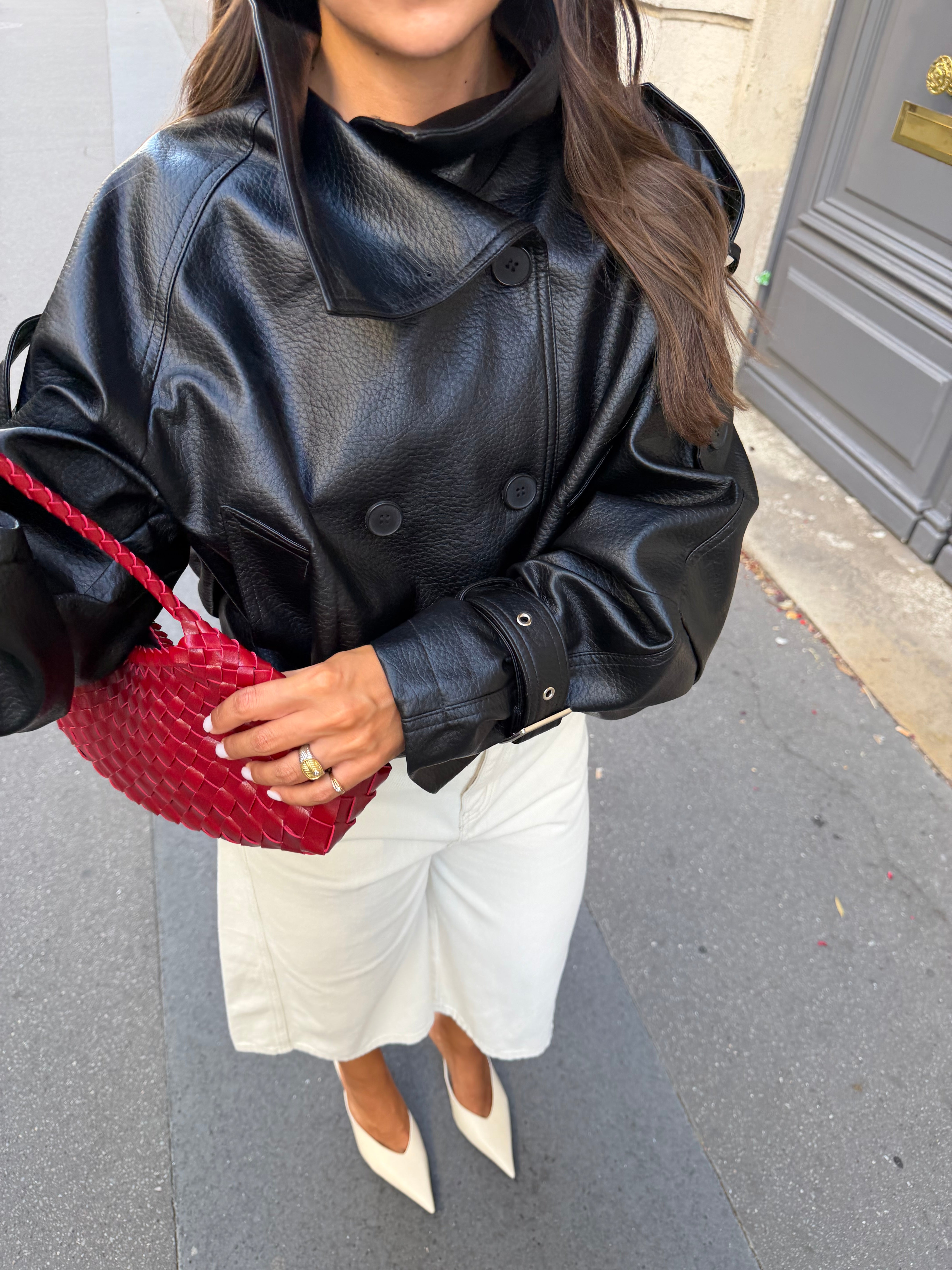 Manteau BILA noire (JZM003)