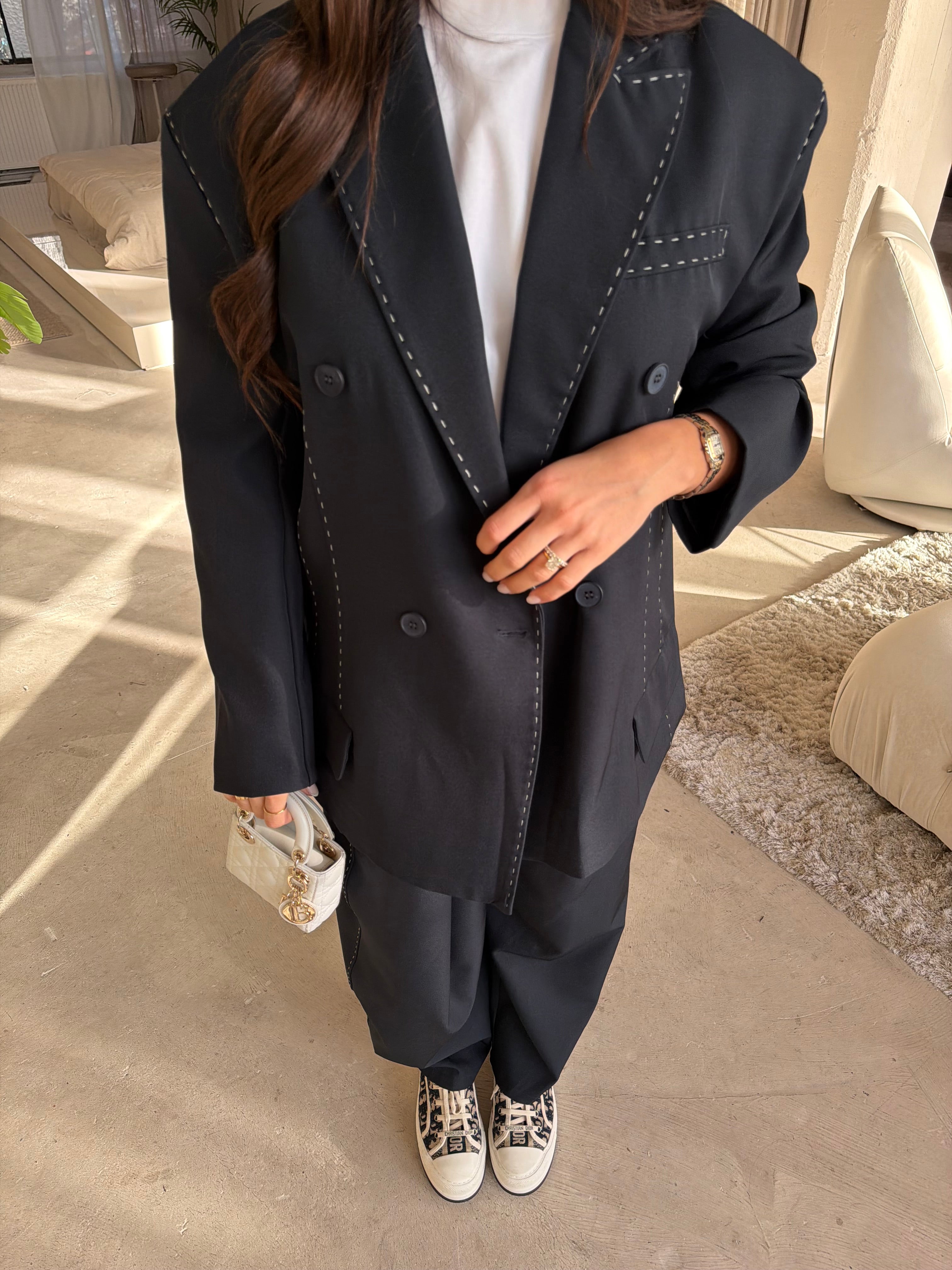 Blazer samy bleu marine