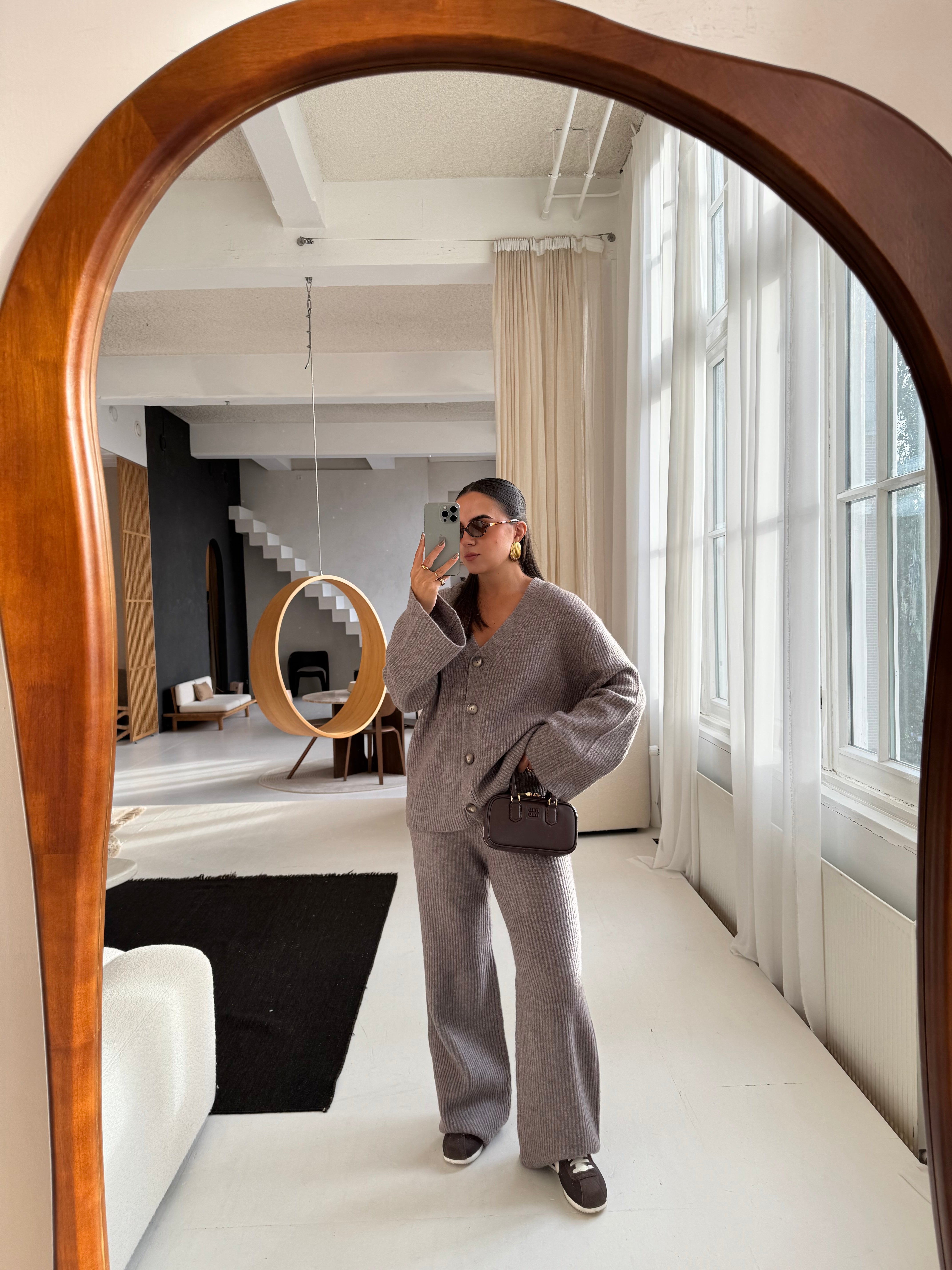 Ensemble pantalon JASMIN taupe (JSV88342)