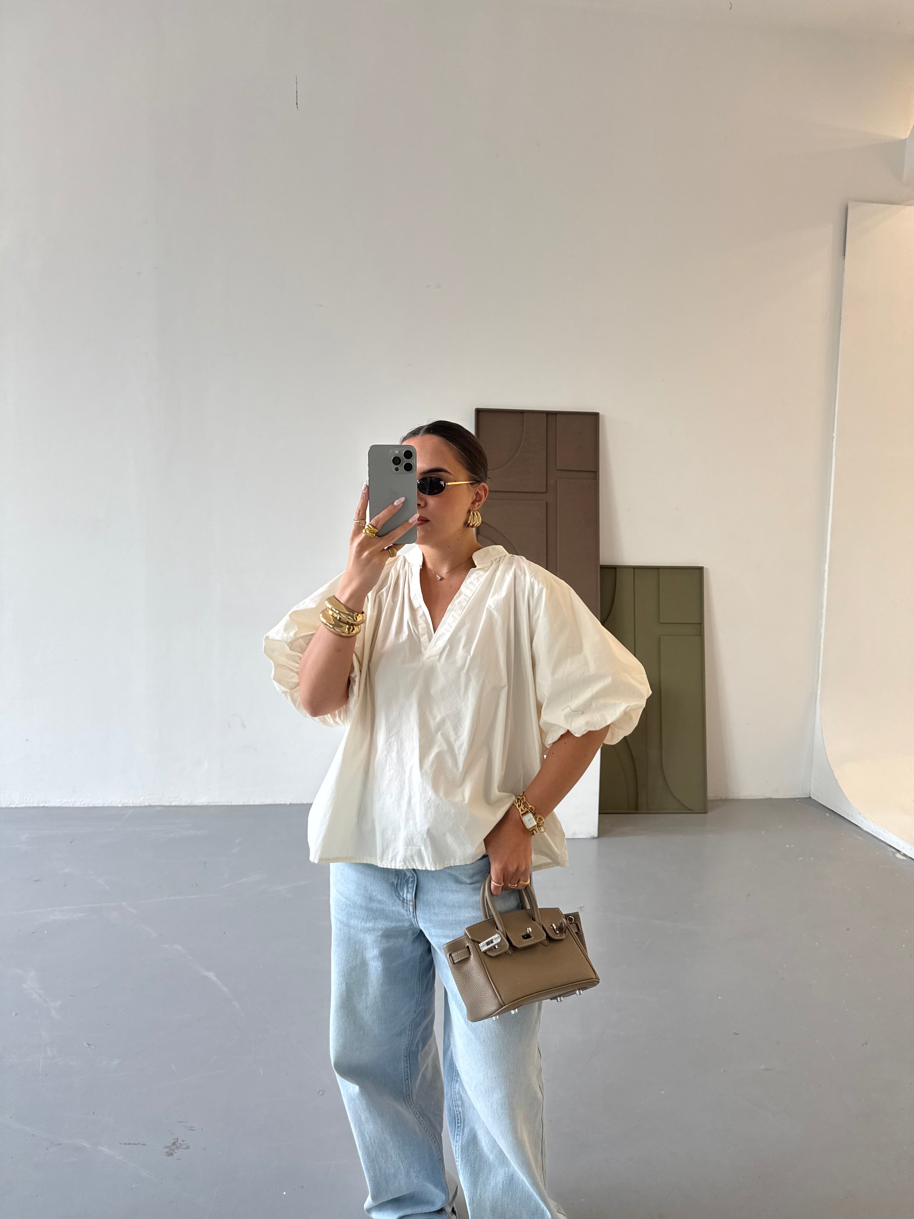 Chemise LISA crème (82019)