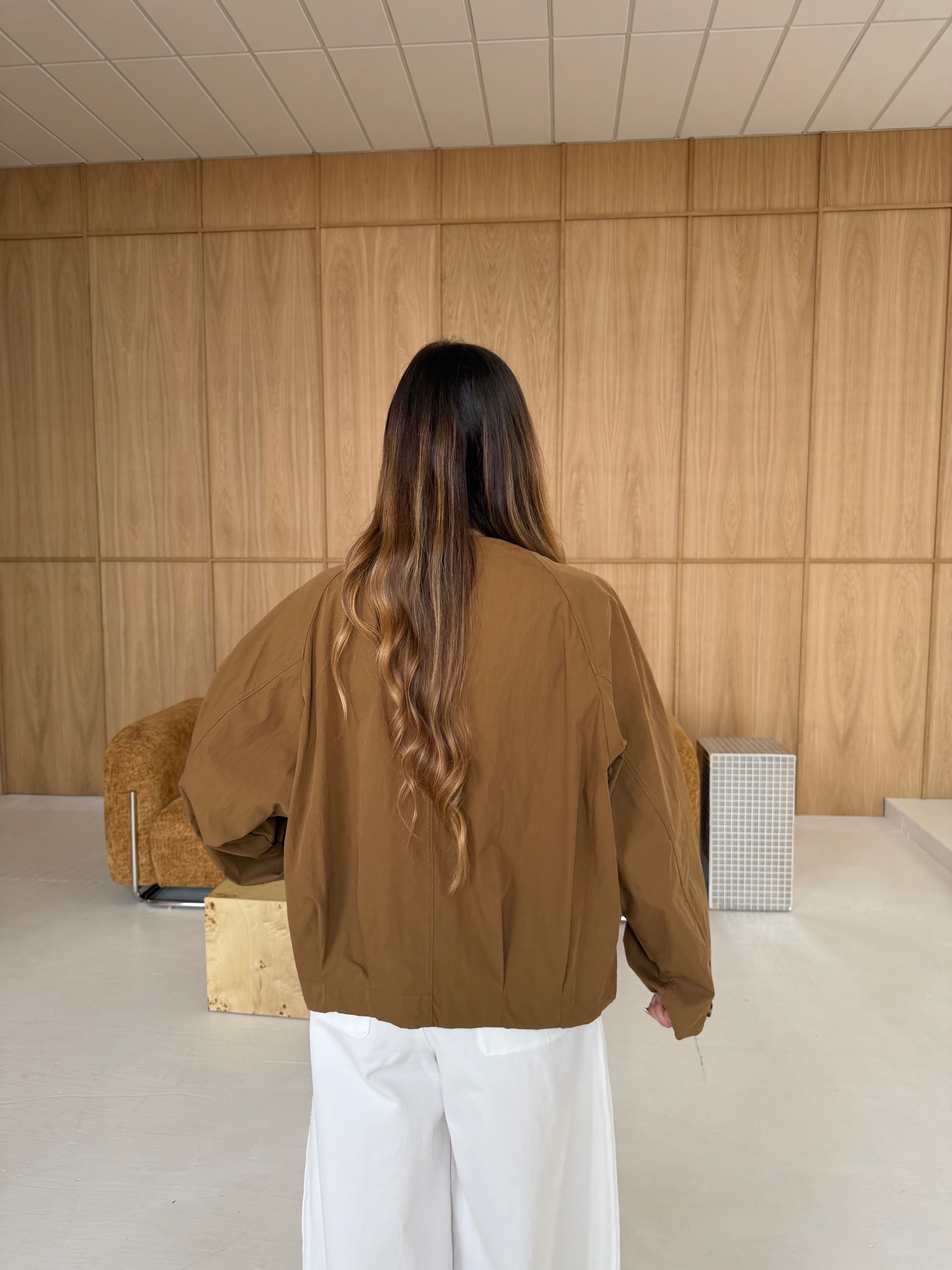 Veste ROSA camel (W25255)