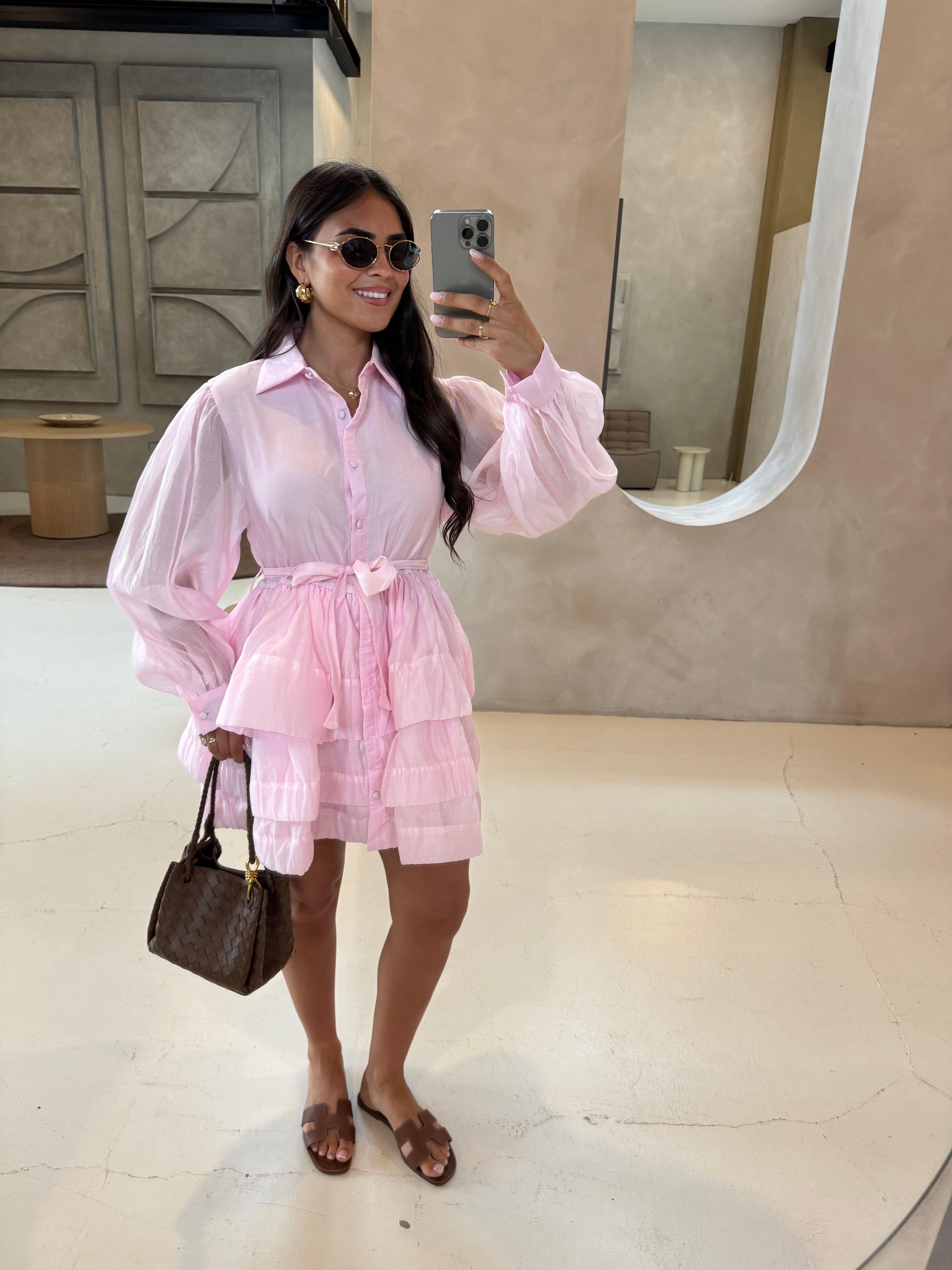 Robe souk rose