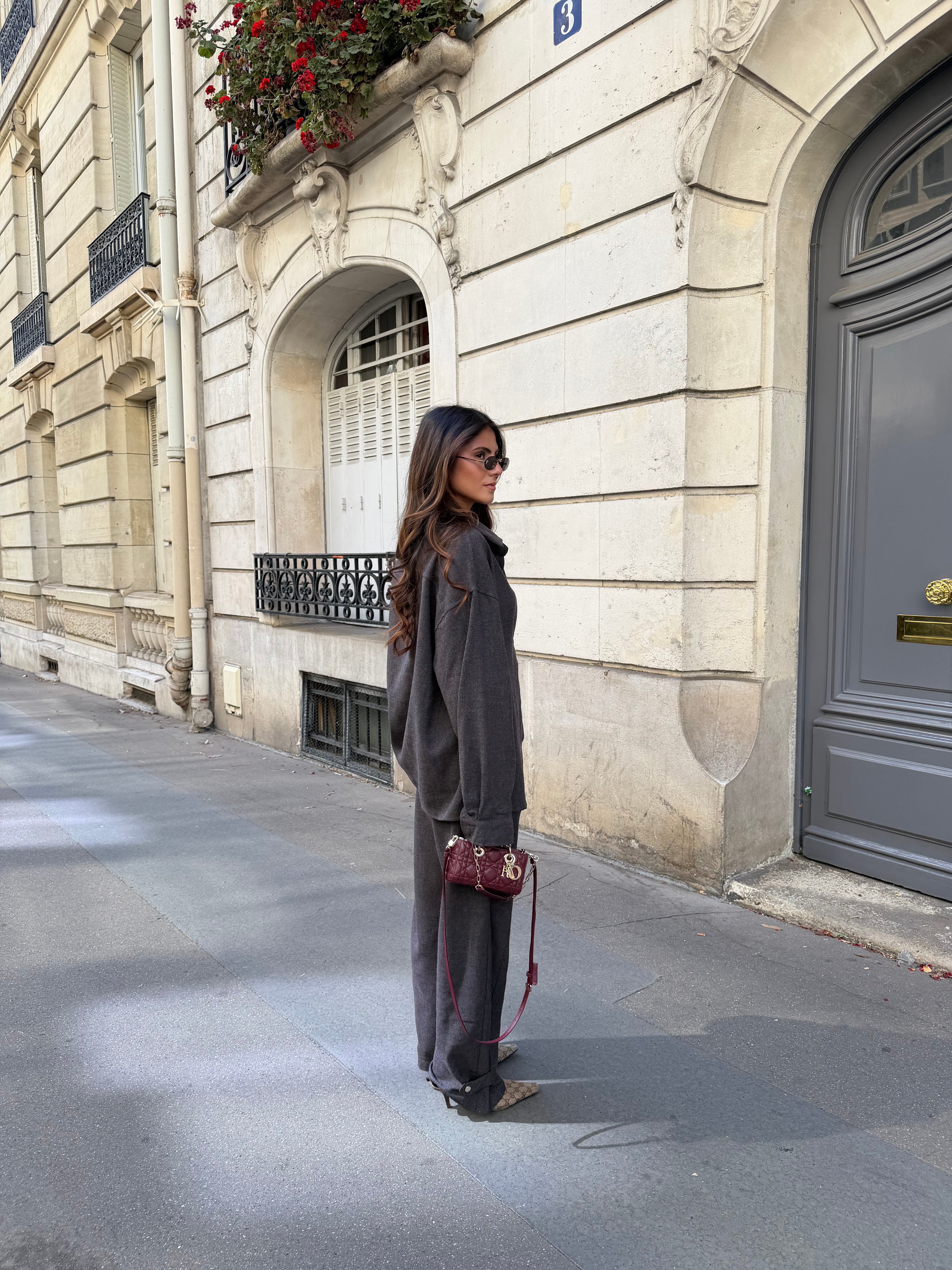 Chemise sine gris (CYC094)